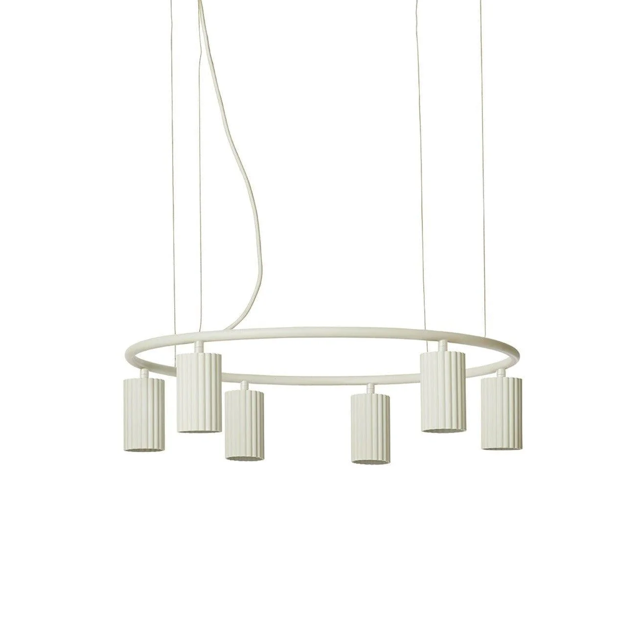 Lampa wisząca DONNA CIRCLE biały