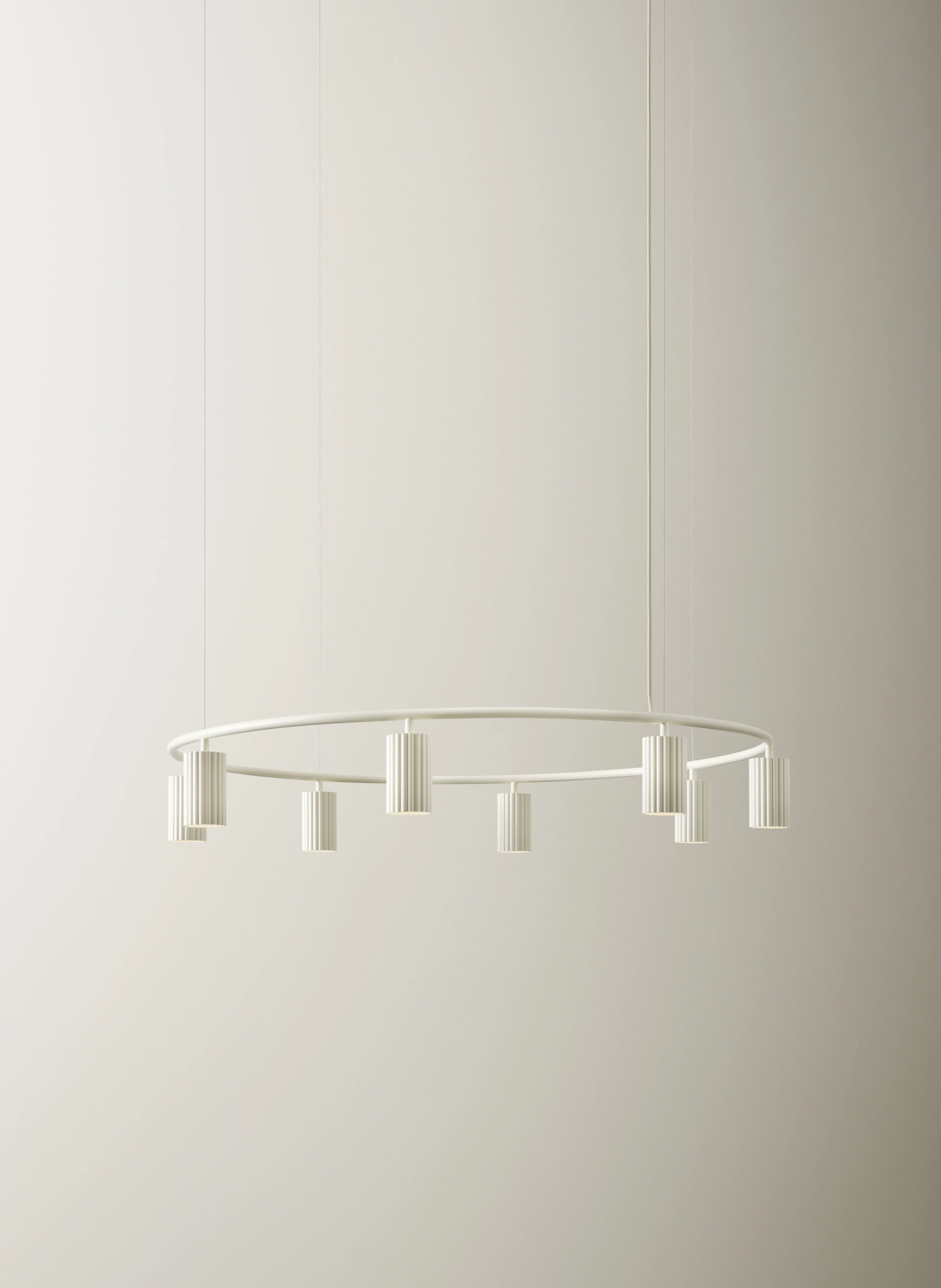 Lampa wisząca DONNA CIRCLE biały - Image 4