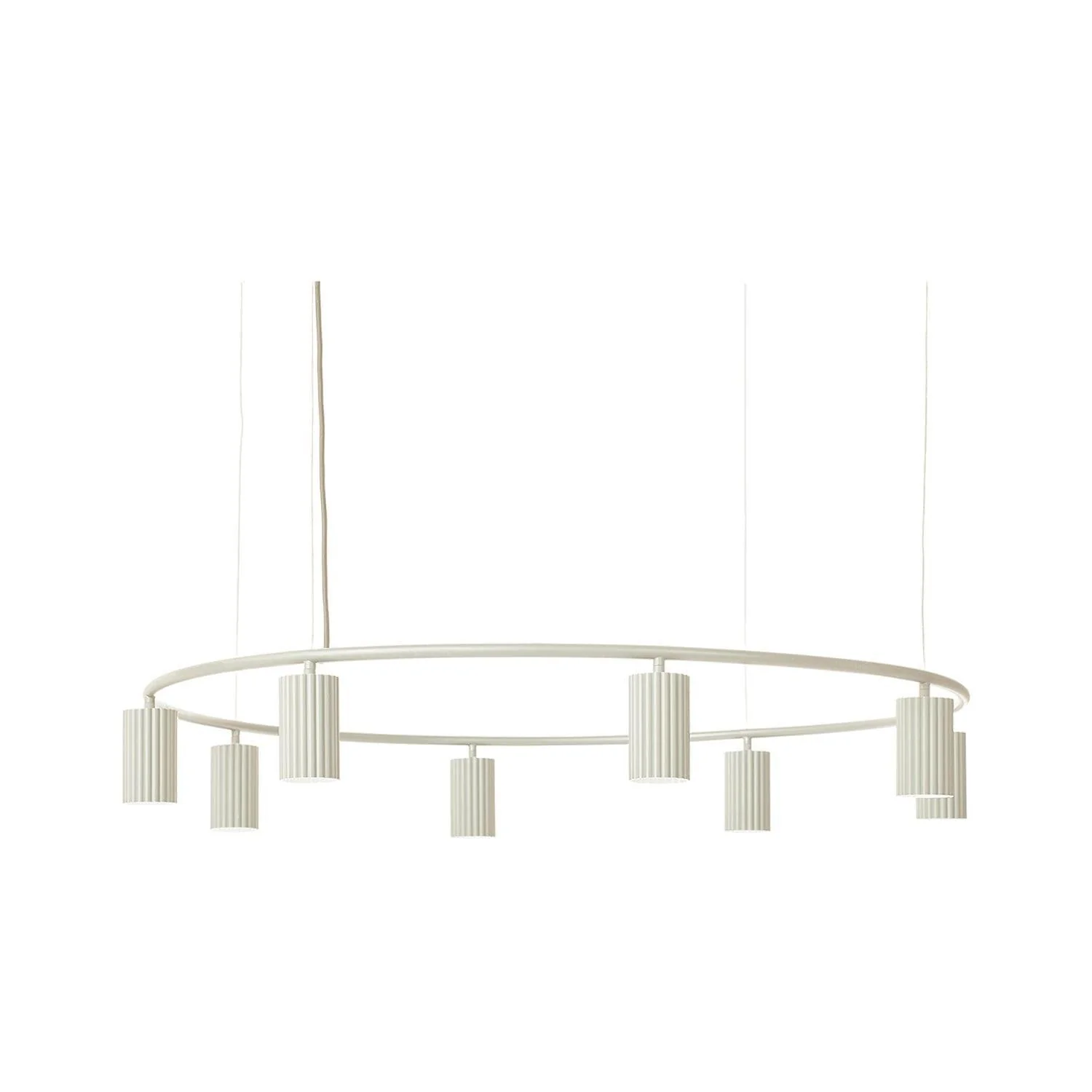 Lampa wisząca DONNA CIRCLE biały - Image 7