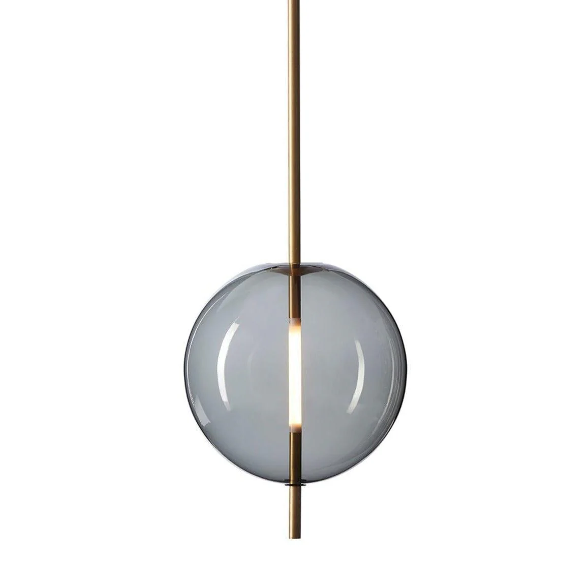 Lampa wisząca KANDINSKY szare szkło
