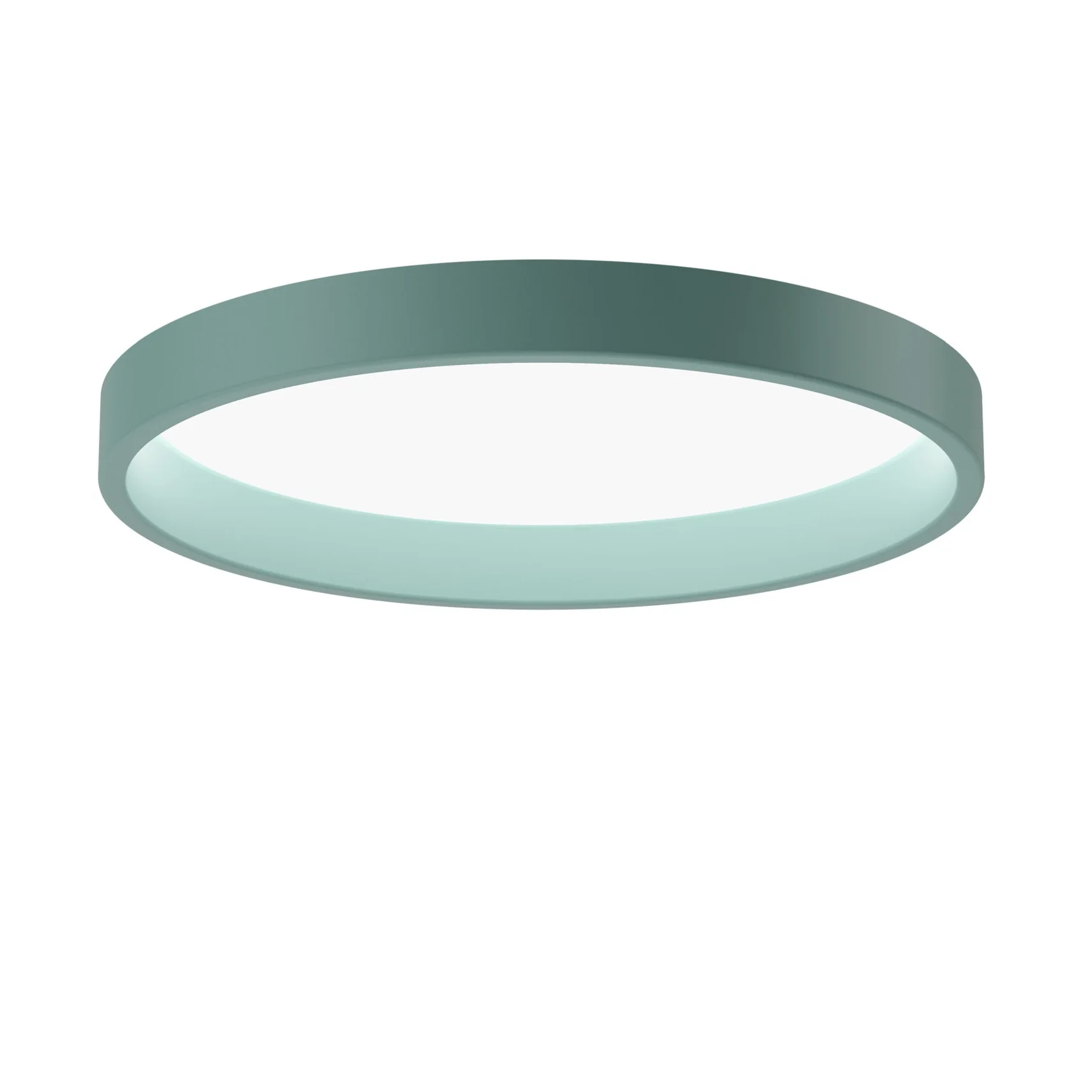 Plafon podtynkowy LP CIRCLE SEMI-RECESSED petrol