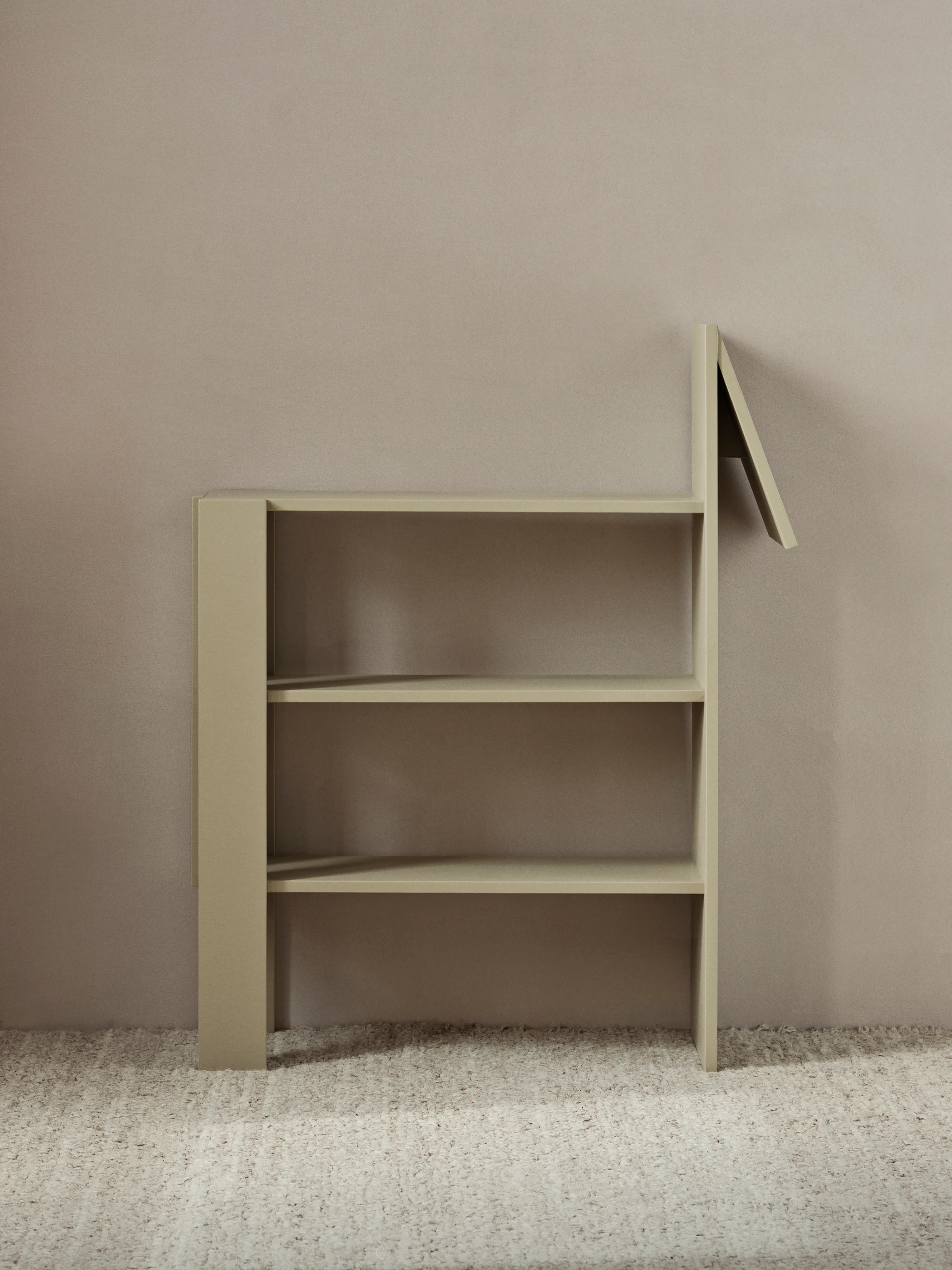 Regał HORSE BOOKCASE beżowy - Image 3