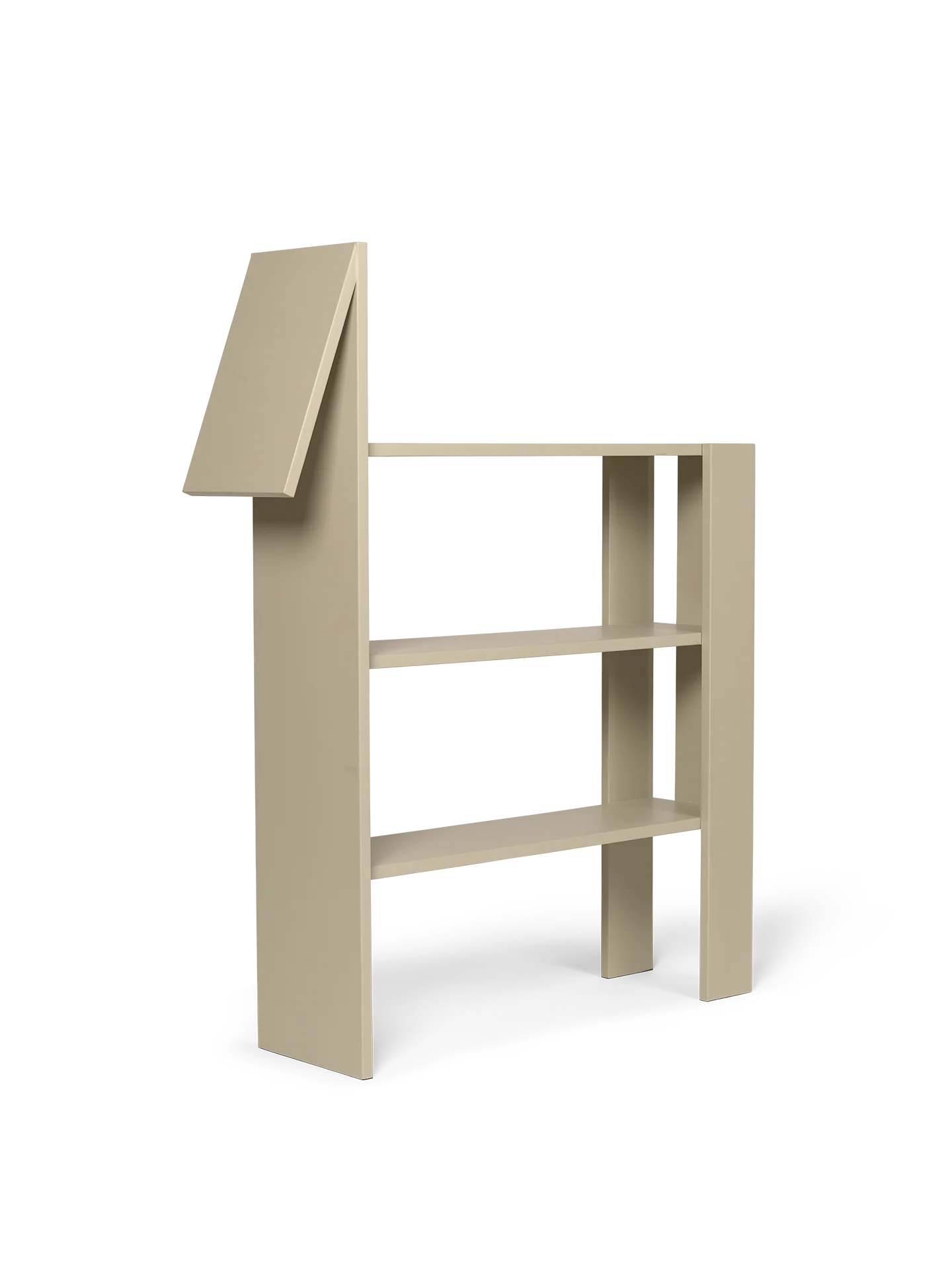 Regał HORSE BOOKCASE beżowy - Image 4