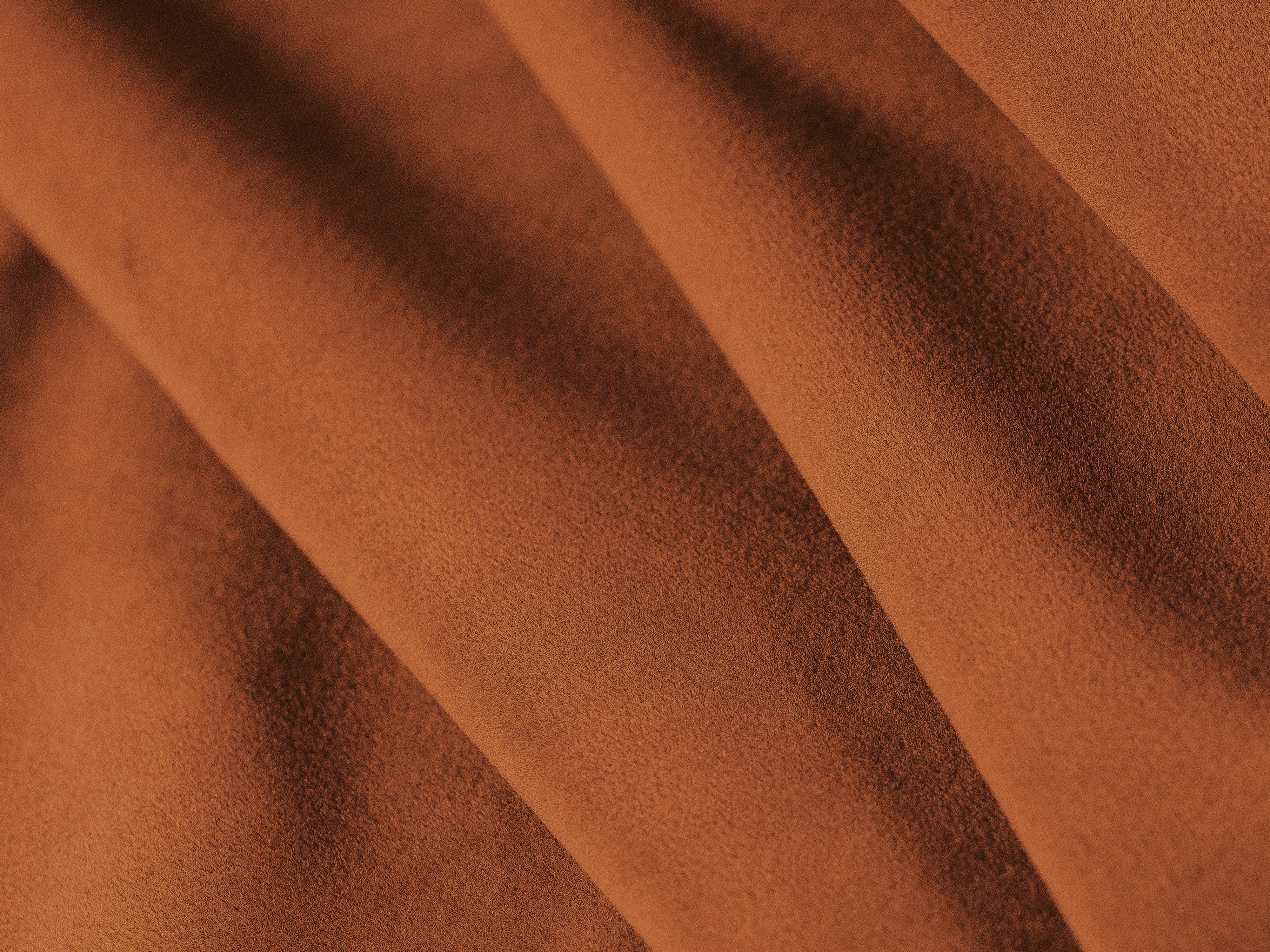 Puf aksamitny KATE terracotta - Image 3