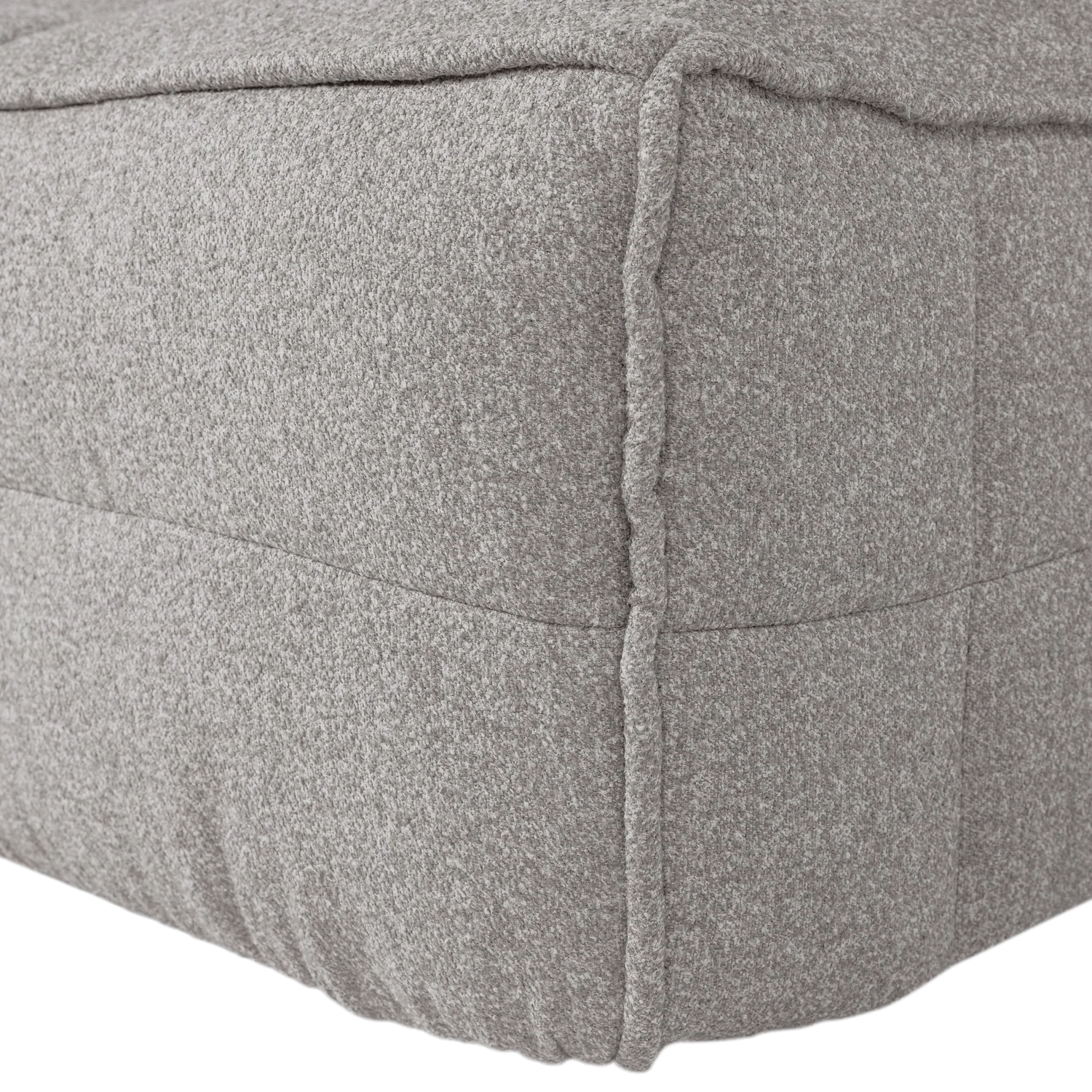 Puf CLUSTER szary bouclé - Image 2