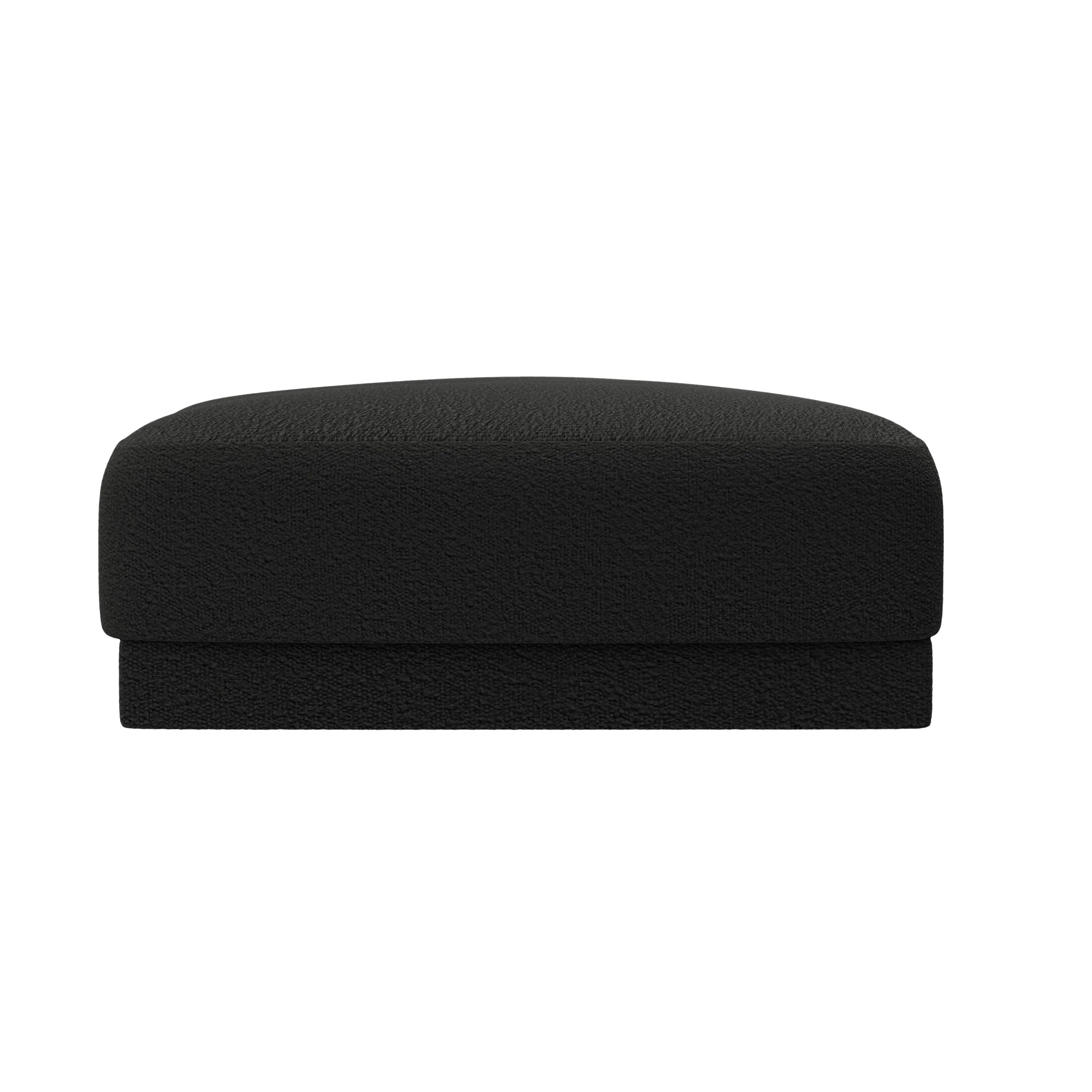 Puf MILEY czarny boucle - Image 2