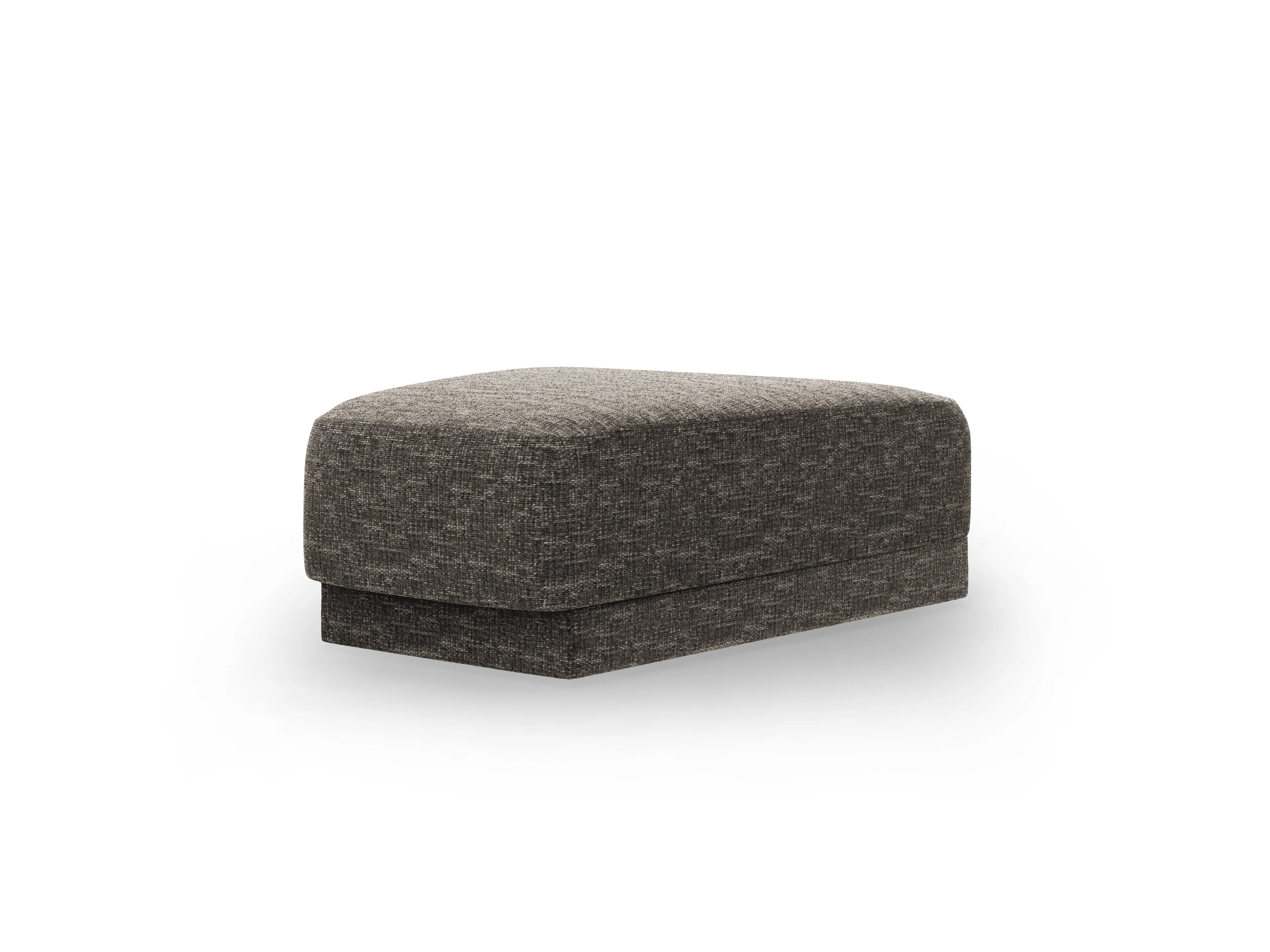 Puf / moduł MILEY szary szenil jedwabisty - Image 2