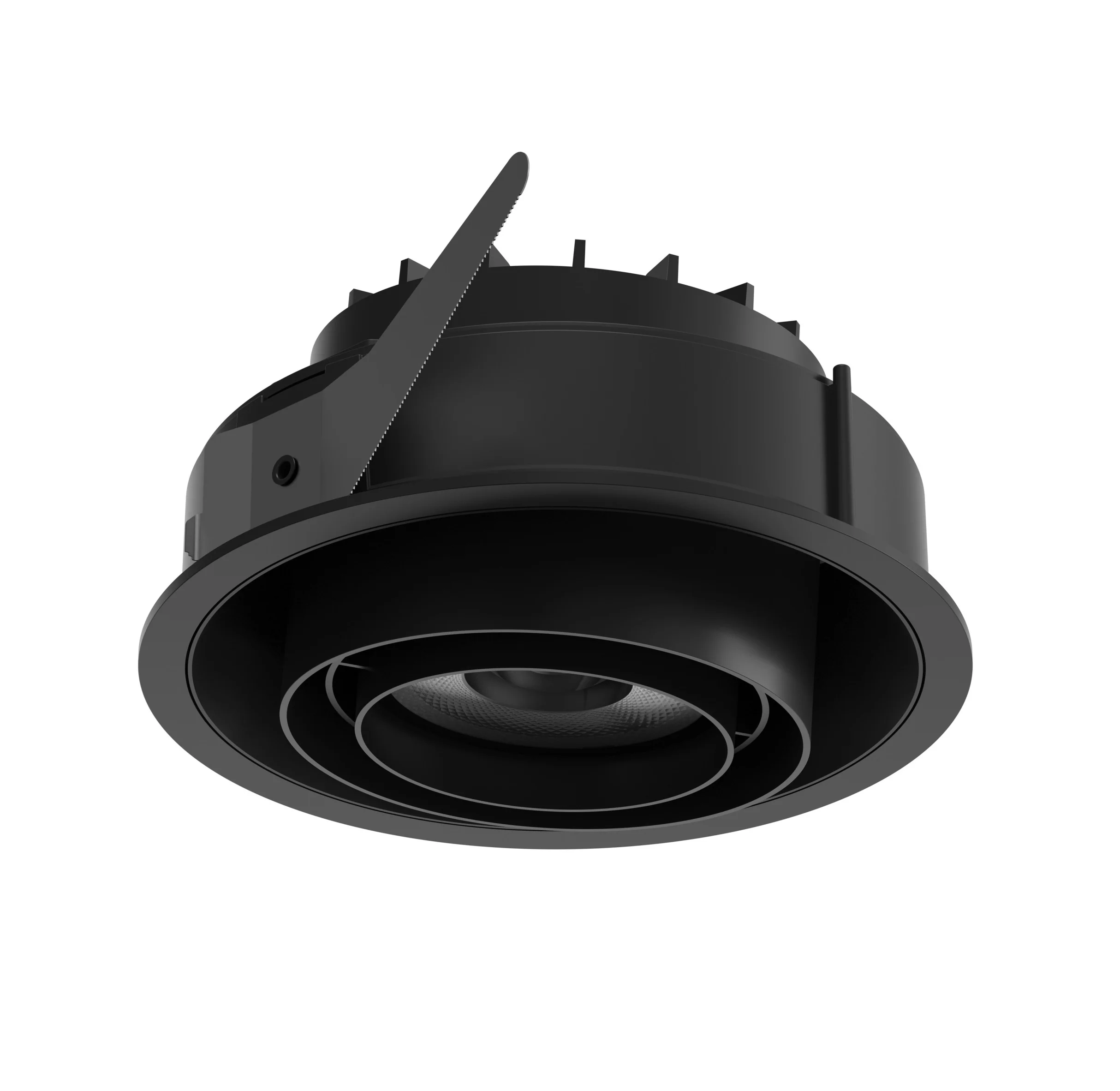 Reflektor podtynkowy LP 072 SEMI-RECESSED czarny