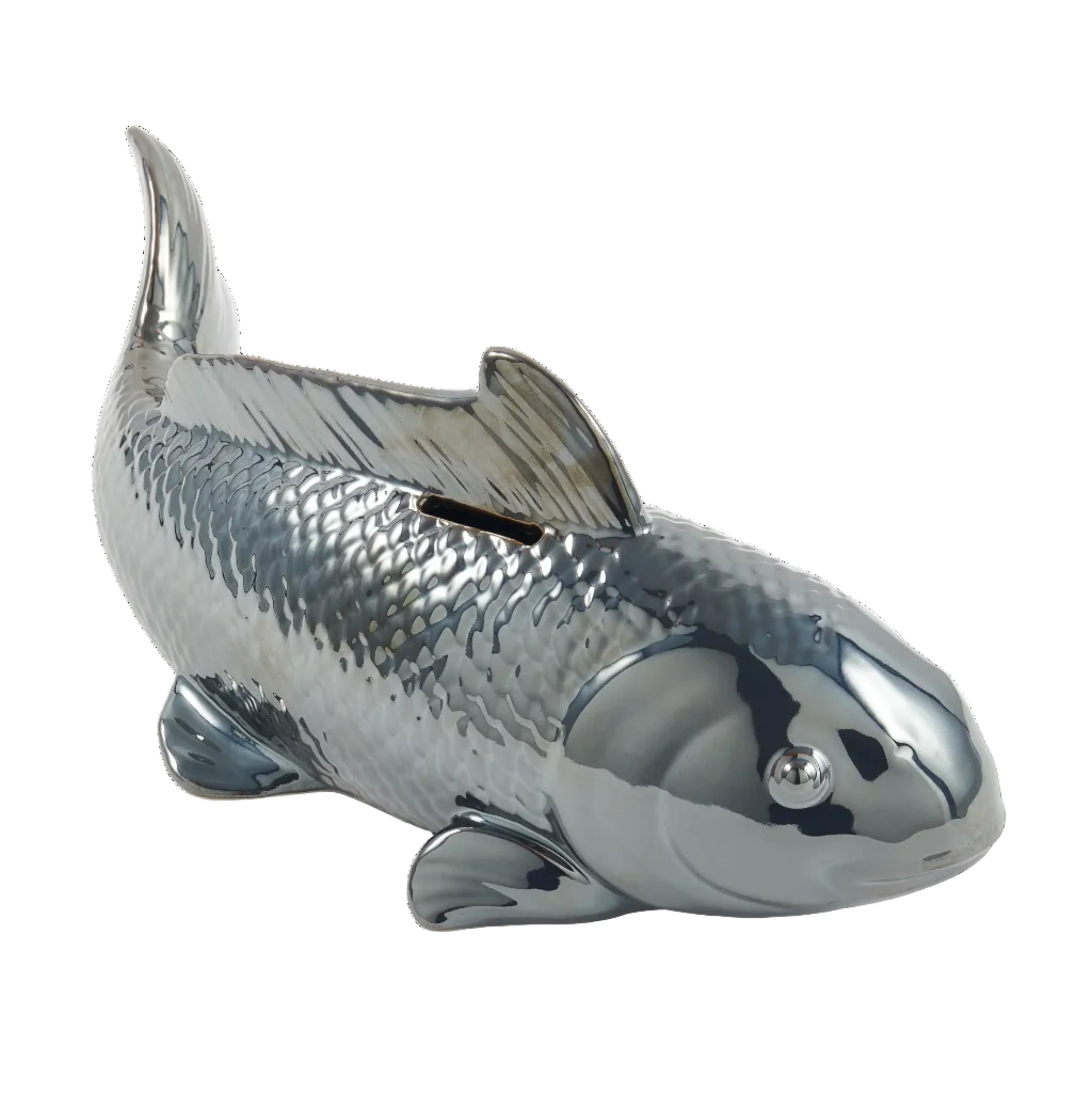 Skarbonka FISH MONEYBOX metaliczny - Image 3