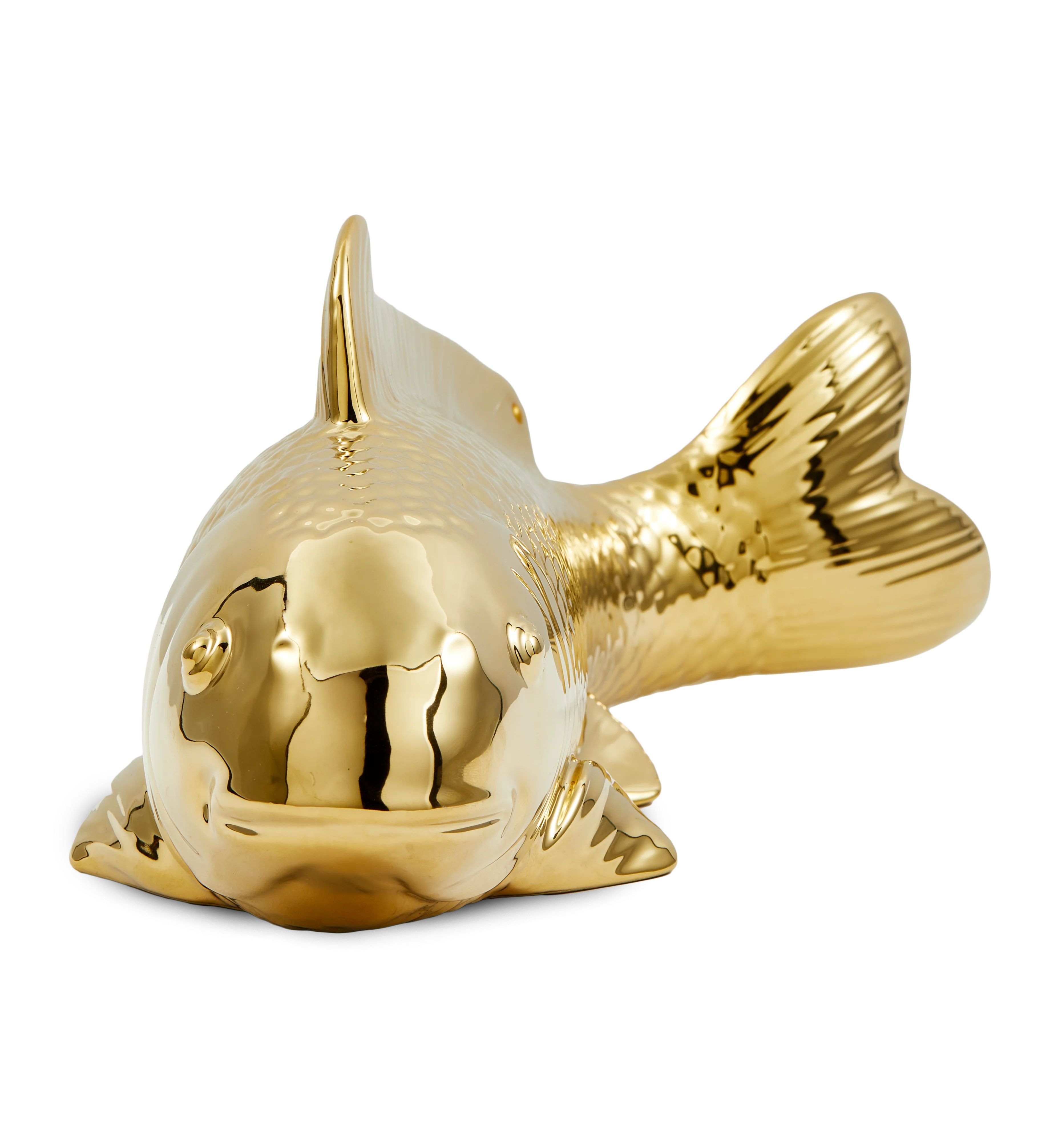 Skarbonka FISH MONEYBOX złoty