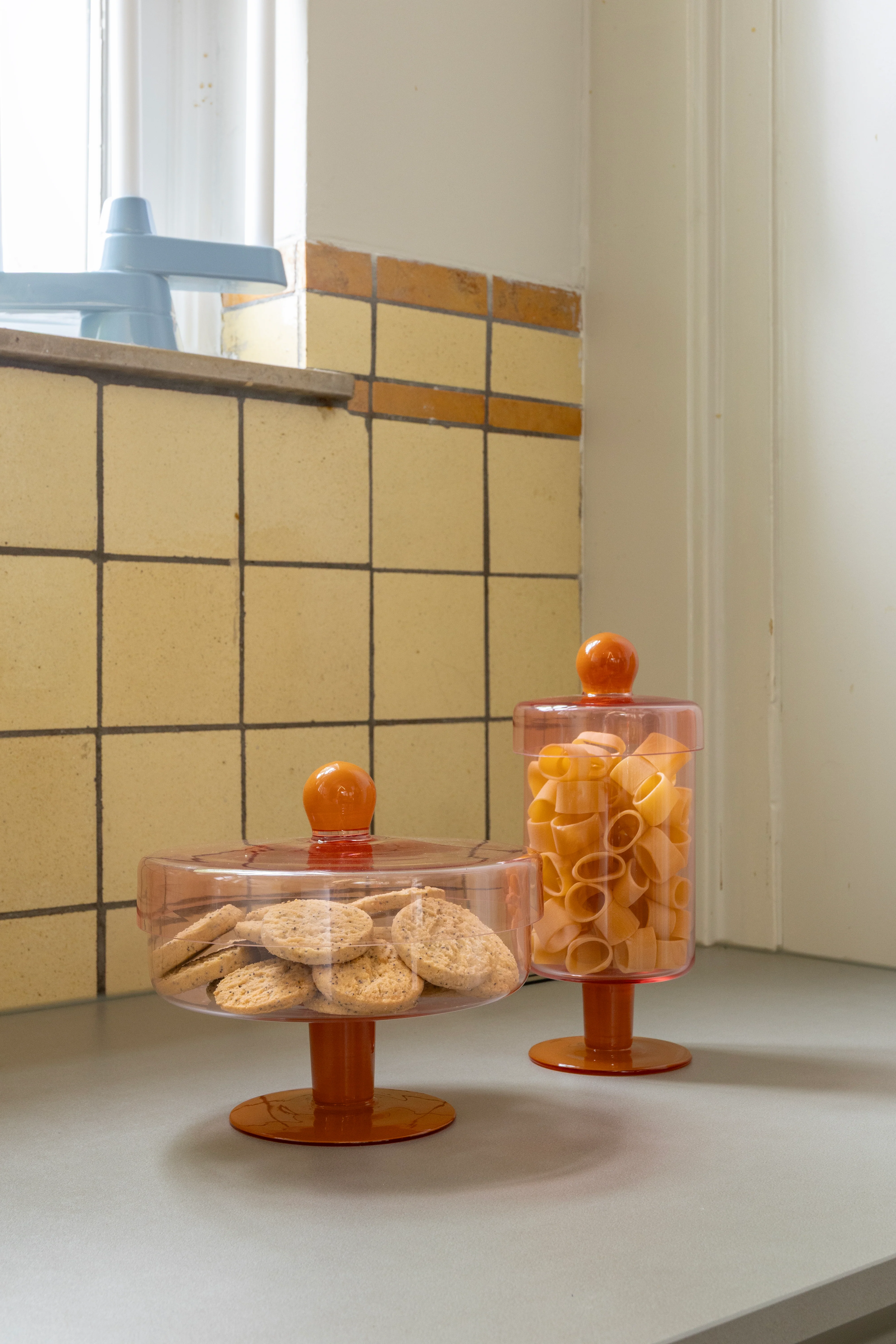 Patera z pokrywką DUO różowy z pomarańczowym - Image 3