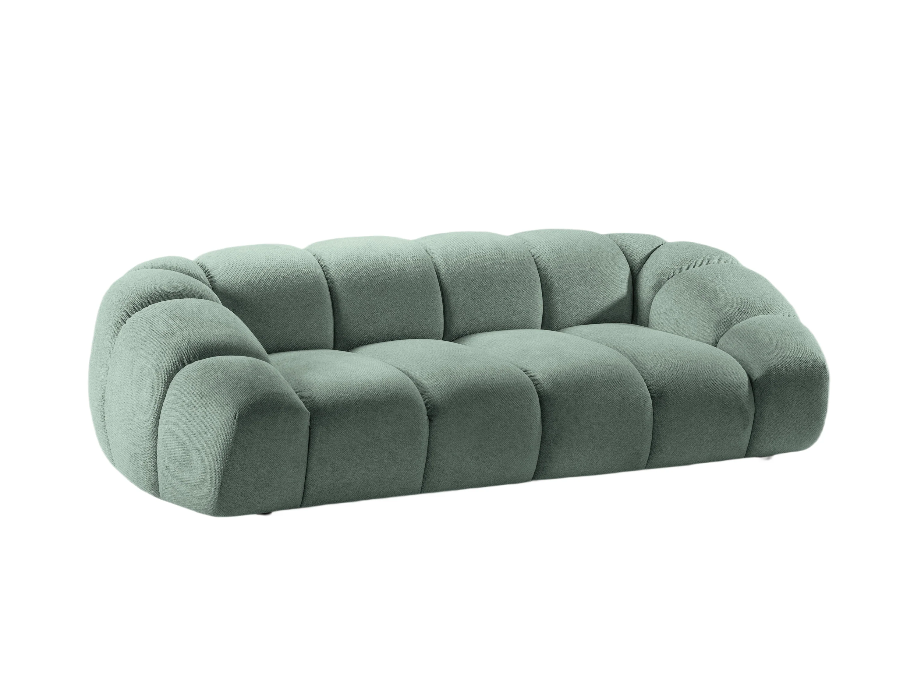 Sofa 2,5-osobowa DIANA miętowy szenil