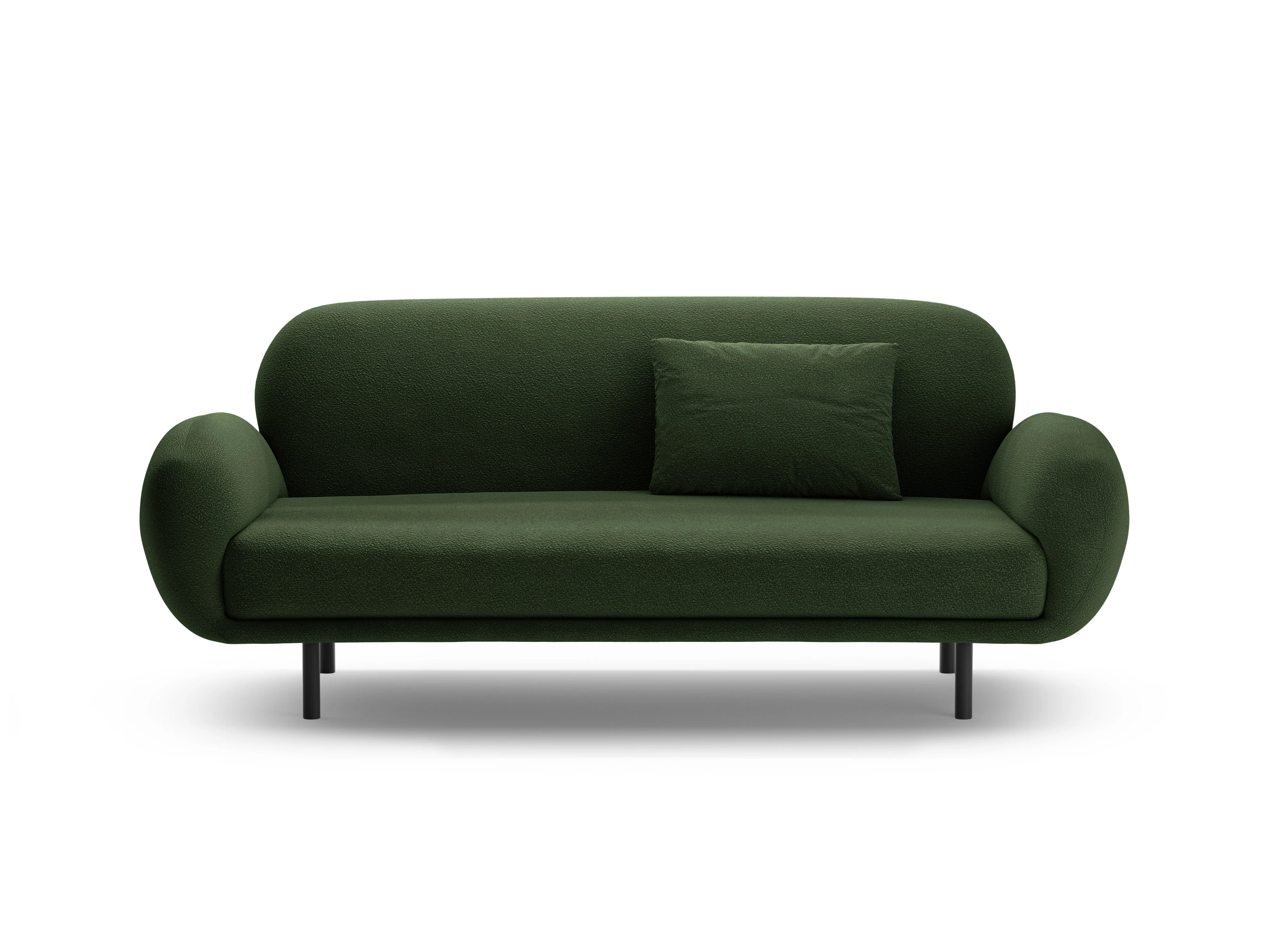 Sofa 2,5-osobowa POPPY zielony boucle - Image 5