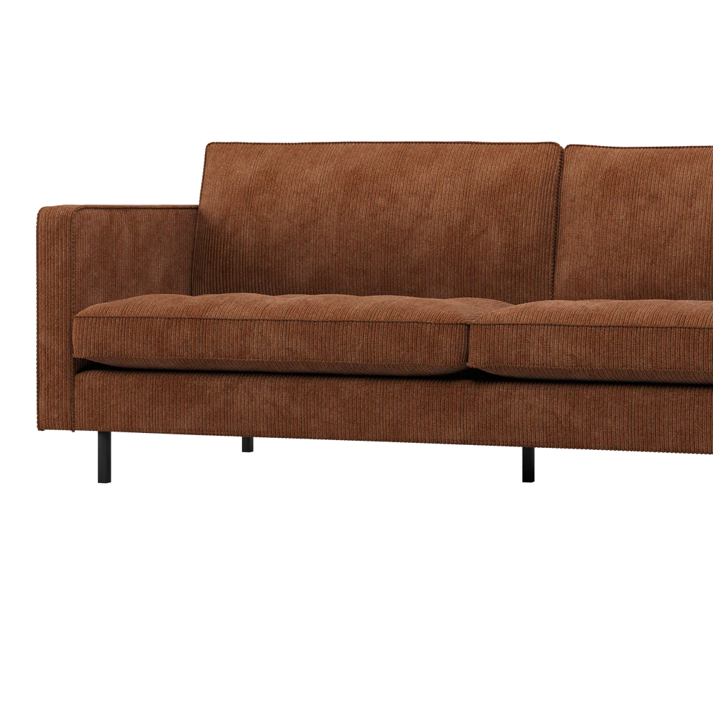 Sofa 2,5-osobowa RODEO CLASSIC rdzawy brązowy sztruks - Image 2