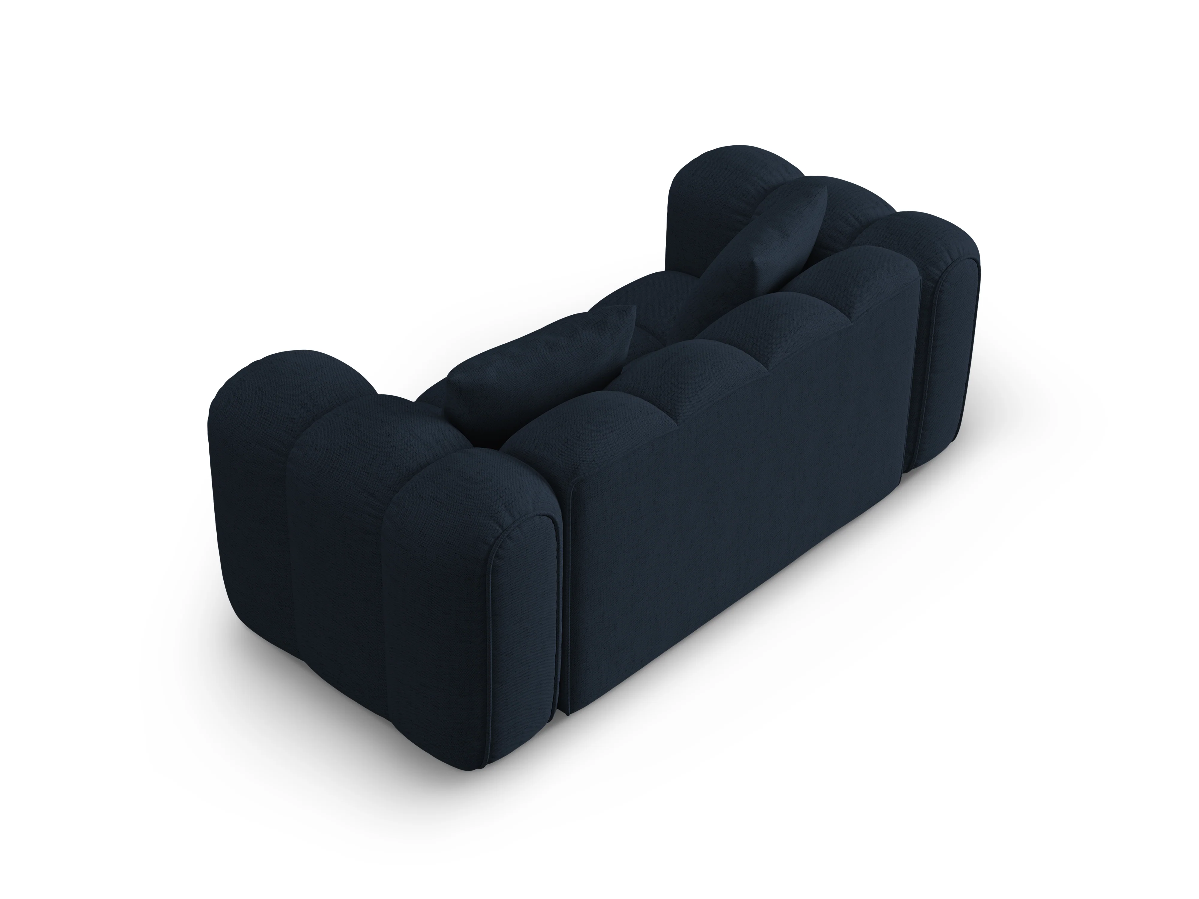 Sofa 2-osobowa ASTRO królewski granatowy szenil - Image 4