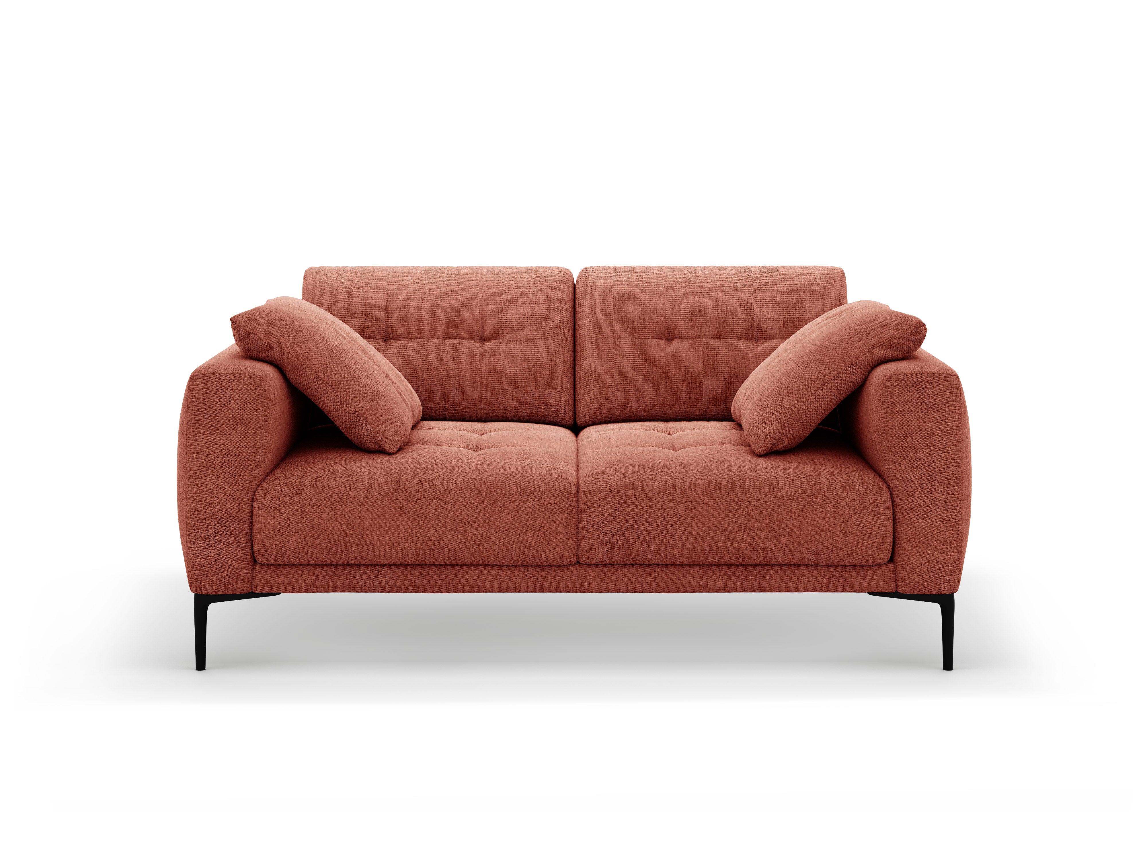 Sofa 2-osobowa BEMY koralowy szenil - Image 4