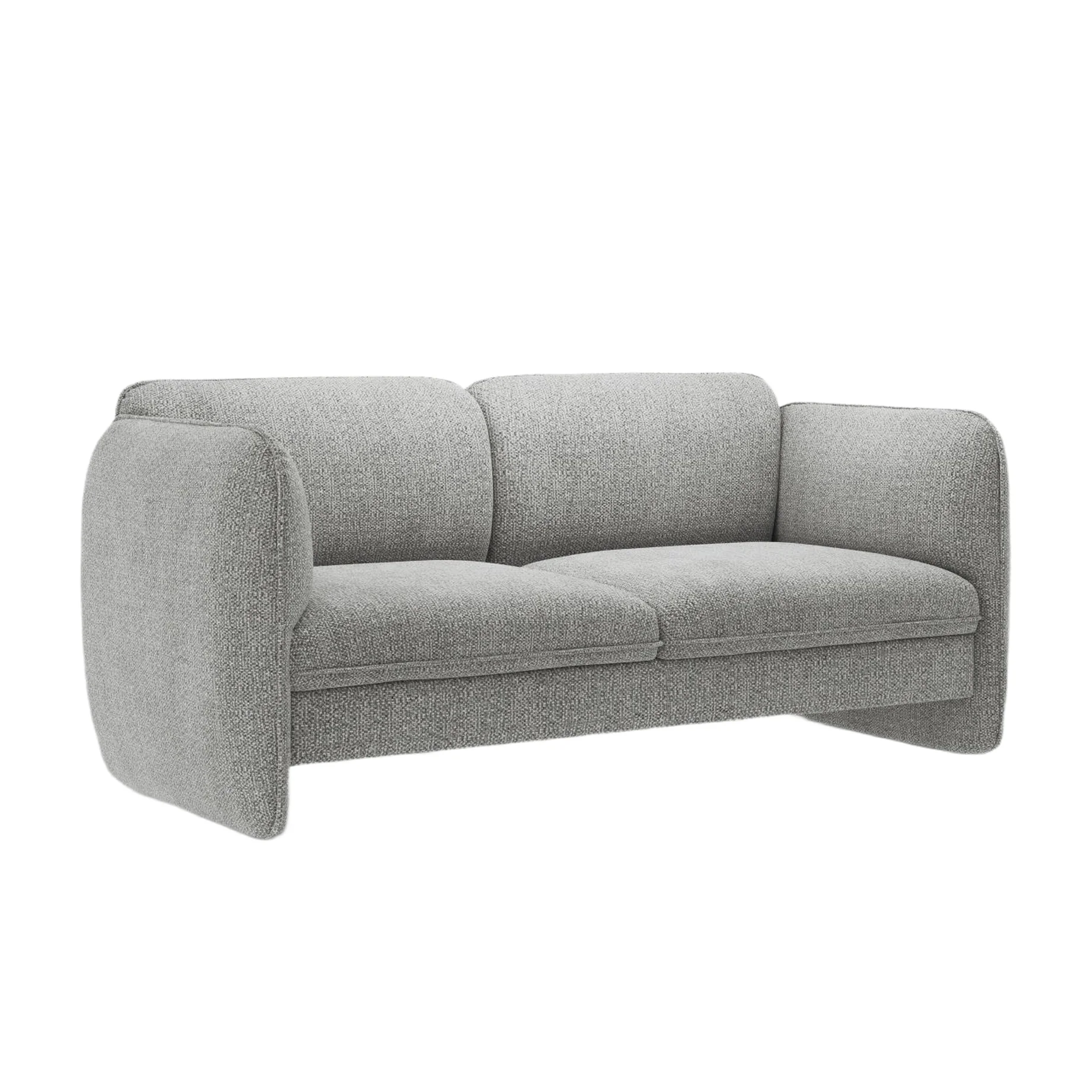 Sofa 2-osobowa GEORGIA szary szenil