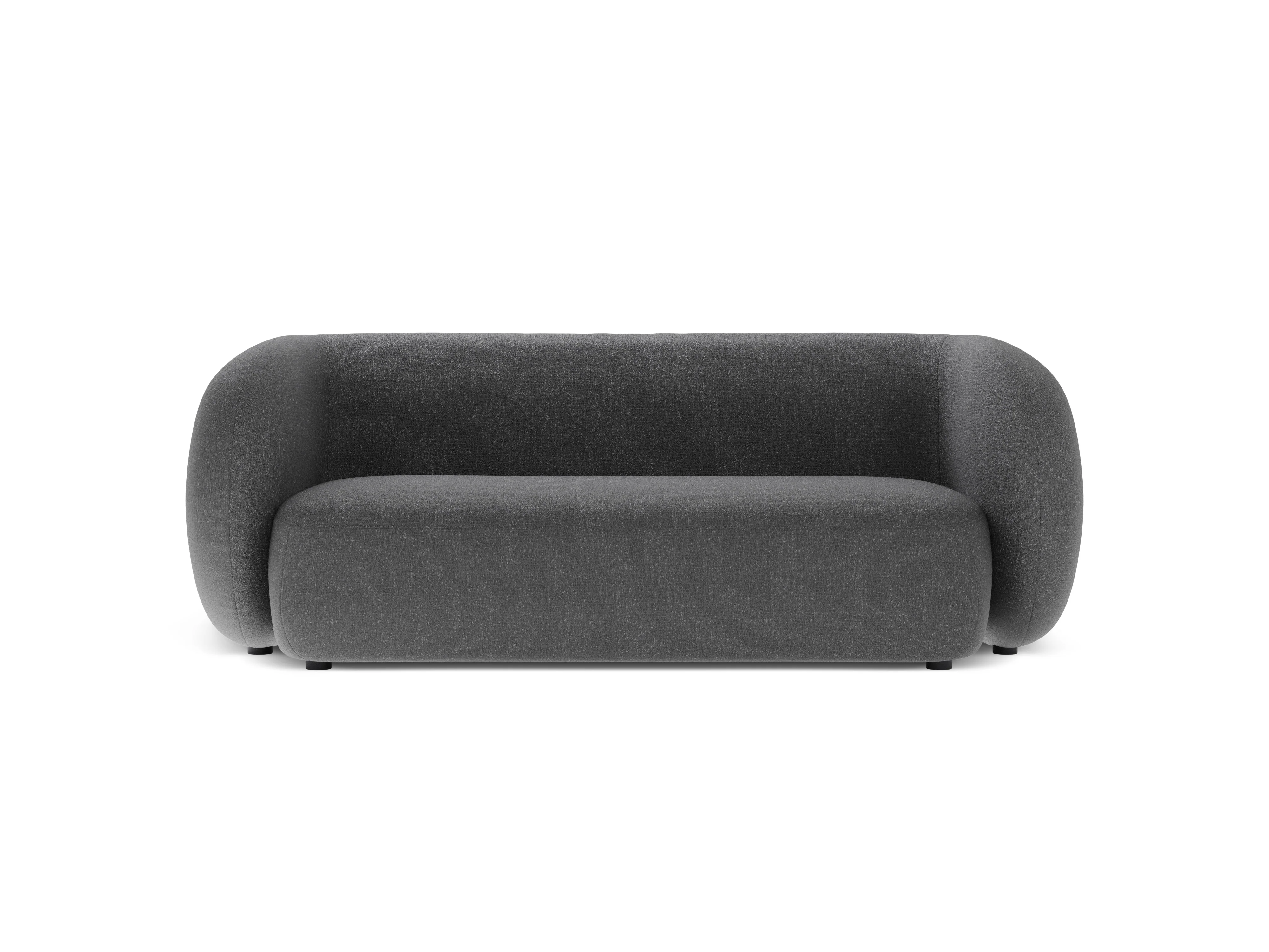 Sofa 2-osobowa KATE ciemnoszary melanż