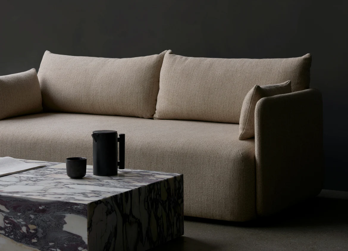 Sofa 3-osobowa OFFSET brązowy - Image 2