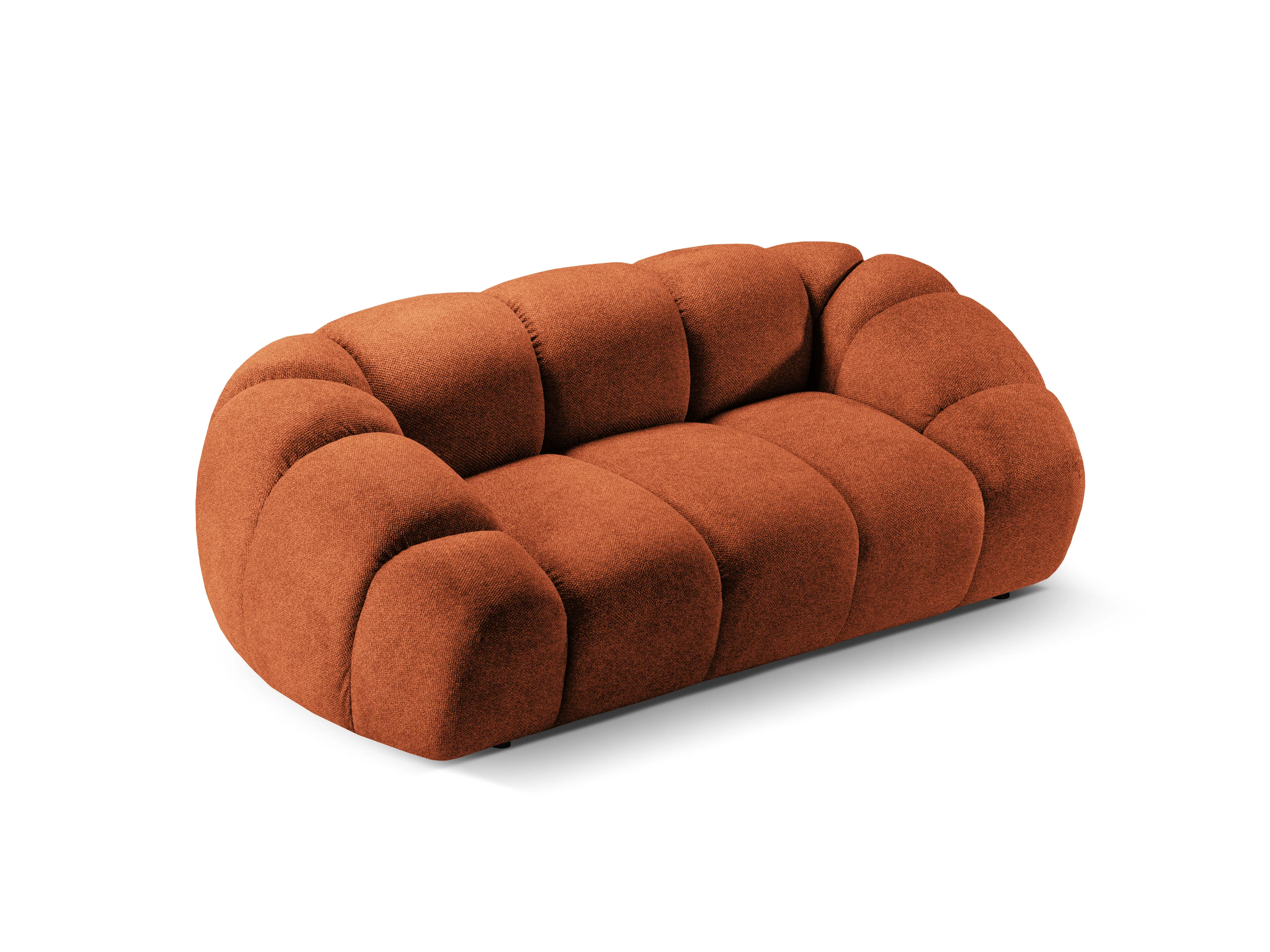 Sofa 2-osobowa  DIANA terracotta szenil - Image 4
