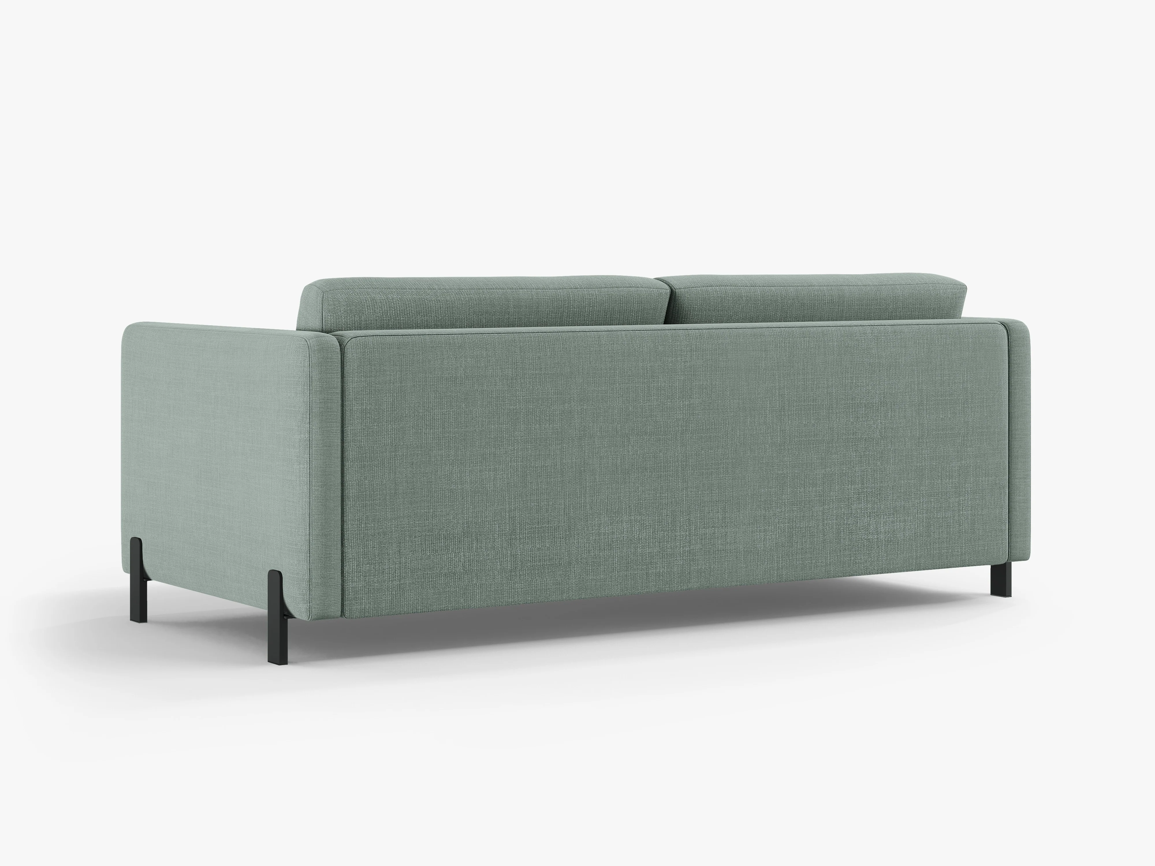 Sofa 2-osobowa z funkcją spania GLORIA miętowy szenil - Image 7