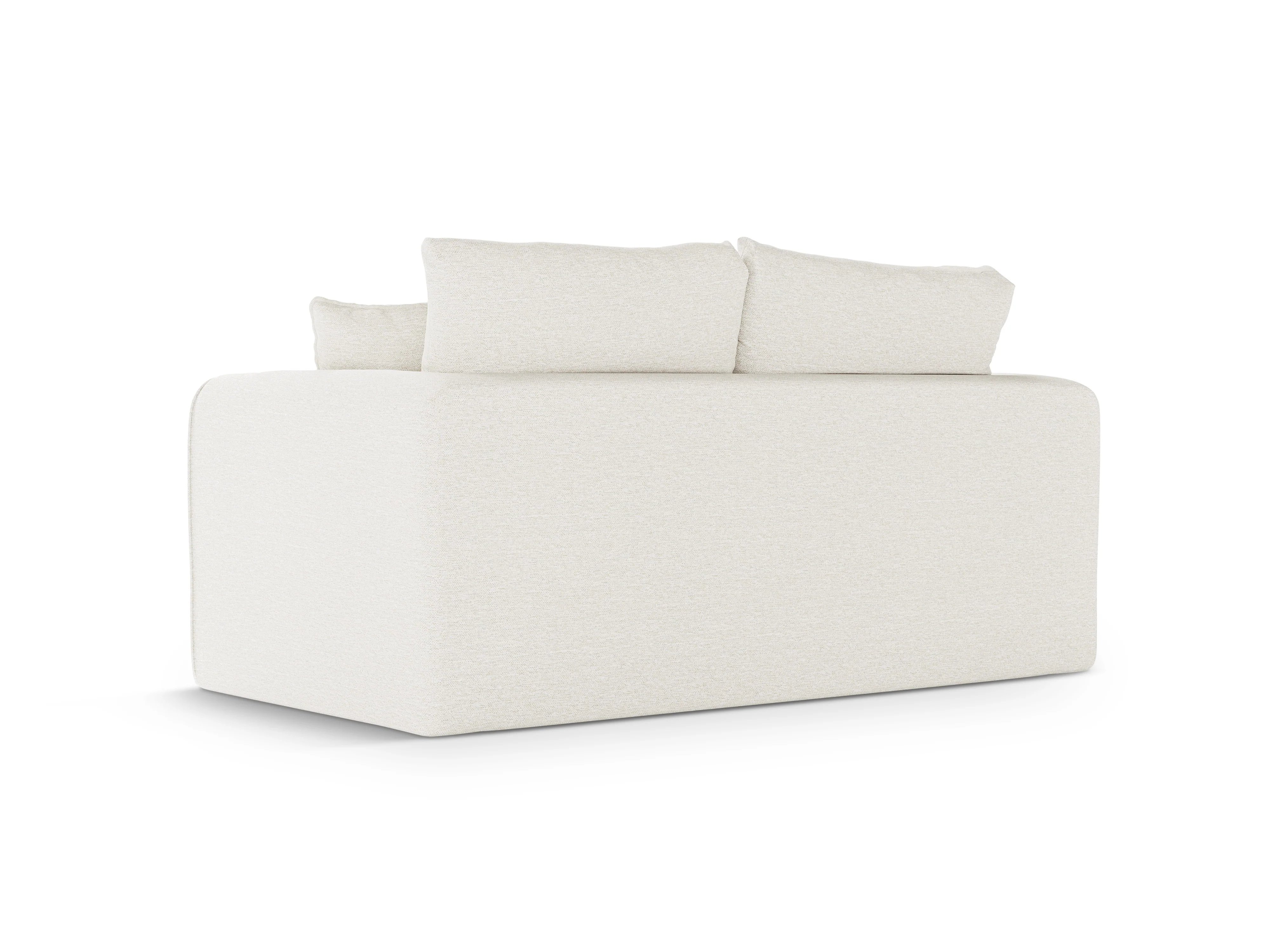 Sofa 2-osobowa z funkcją spania LIDO kość słoniowa - Image 5