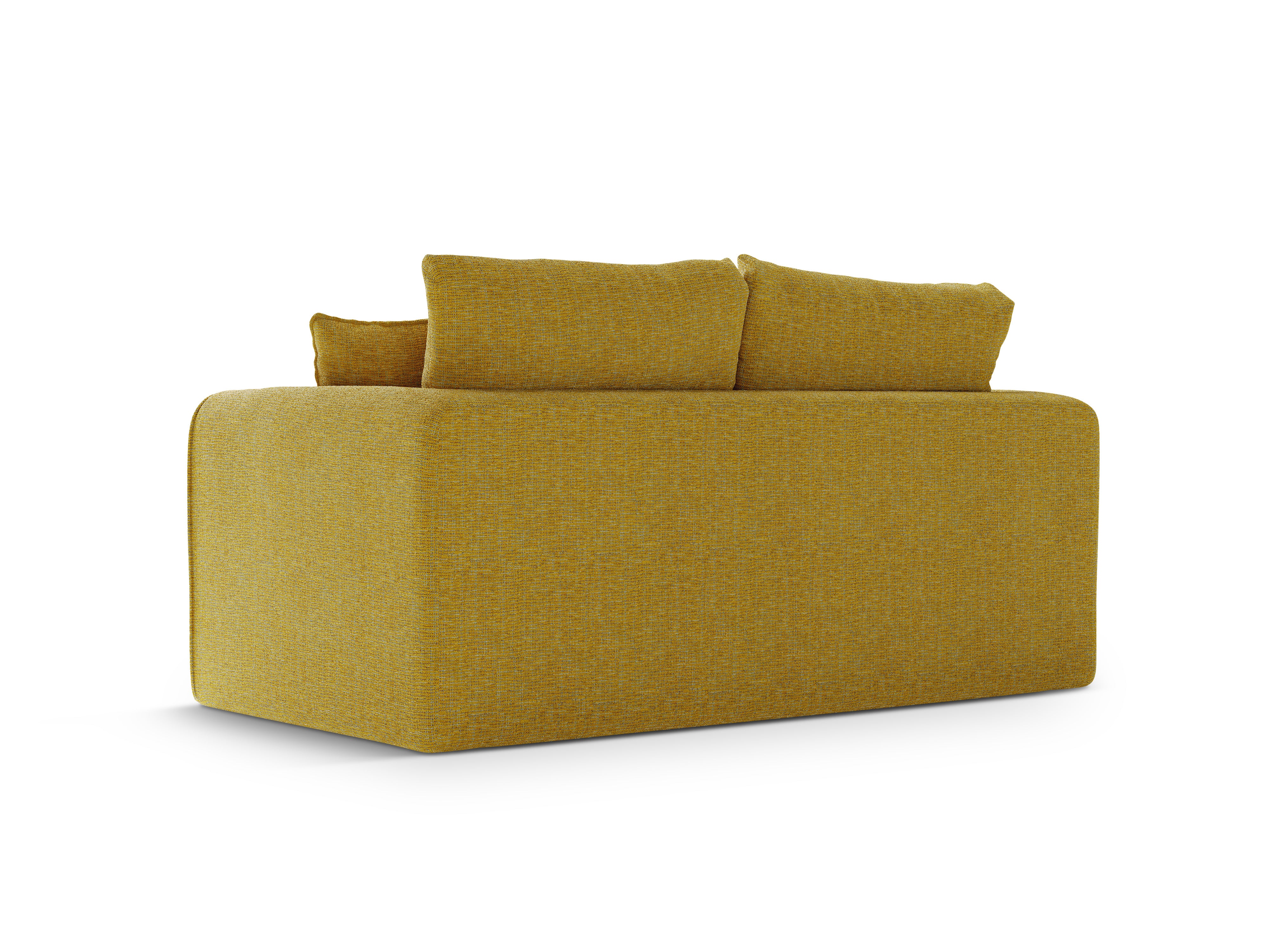 Sofa 2-osobowa z funkcją spania LIDO słonecznikowy melanż - Image 5