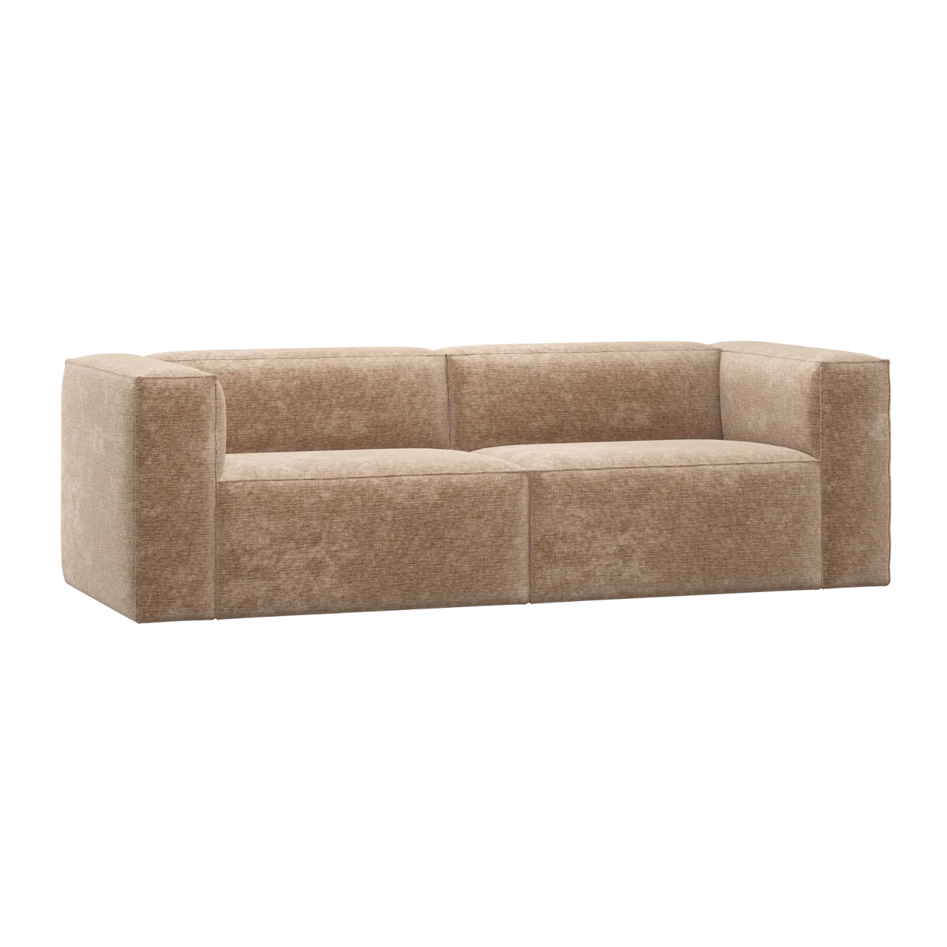 Sofa 3,5-osobowa BEAN blady różowy szenil