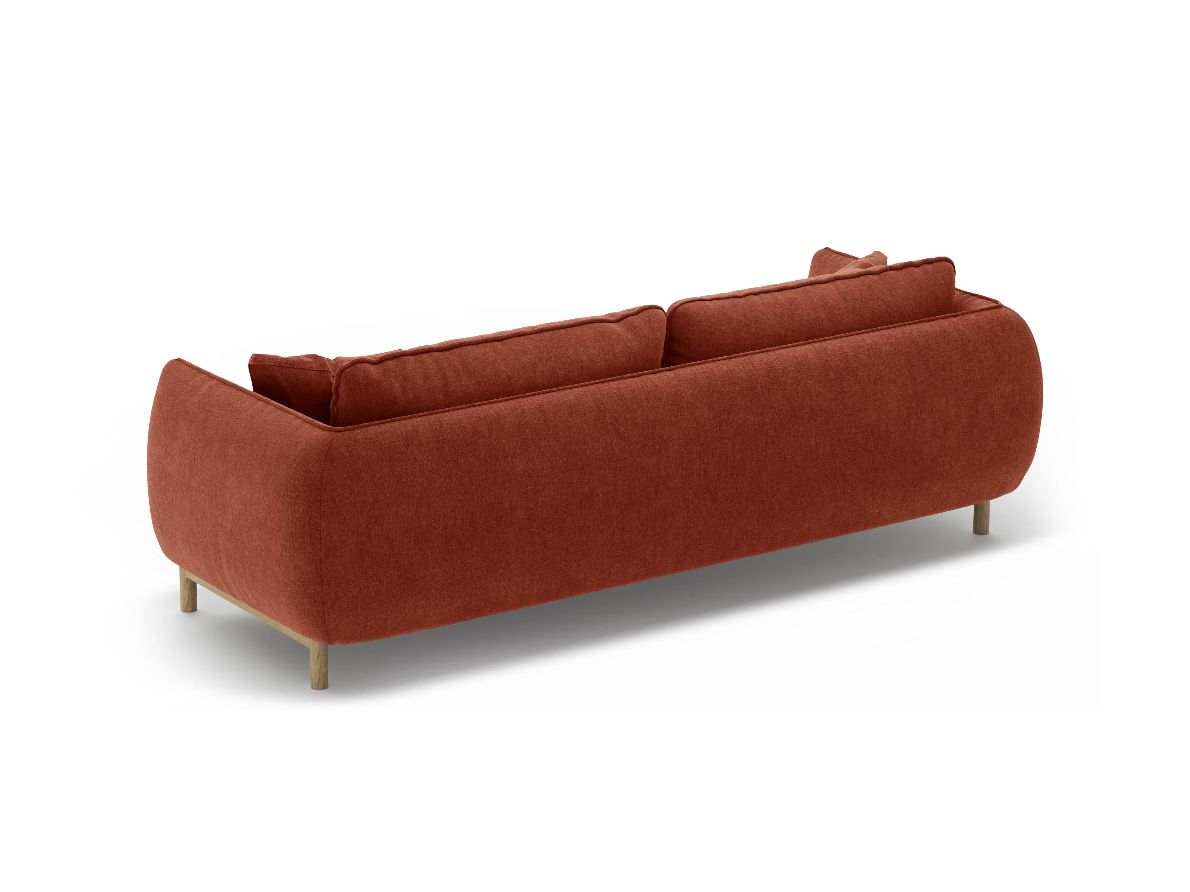 Sofa 3-osobowa ADA kasztanowy szenil - Image 5