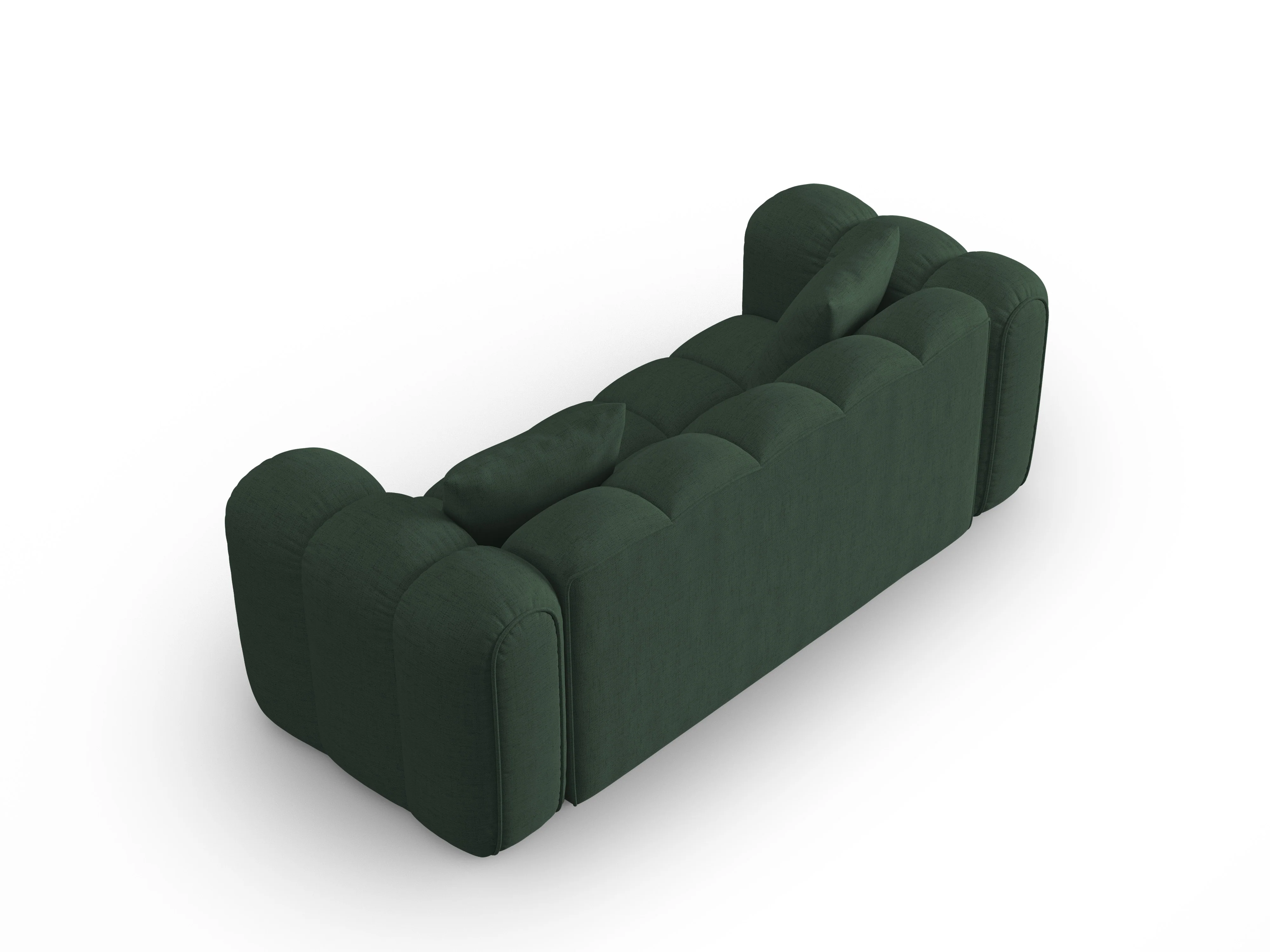 Sofa 3-osobowa ASTRO morski zielony szenil - Image 3