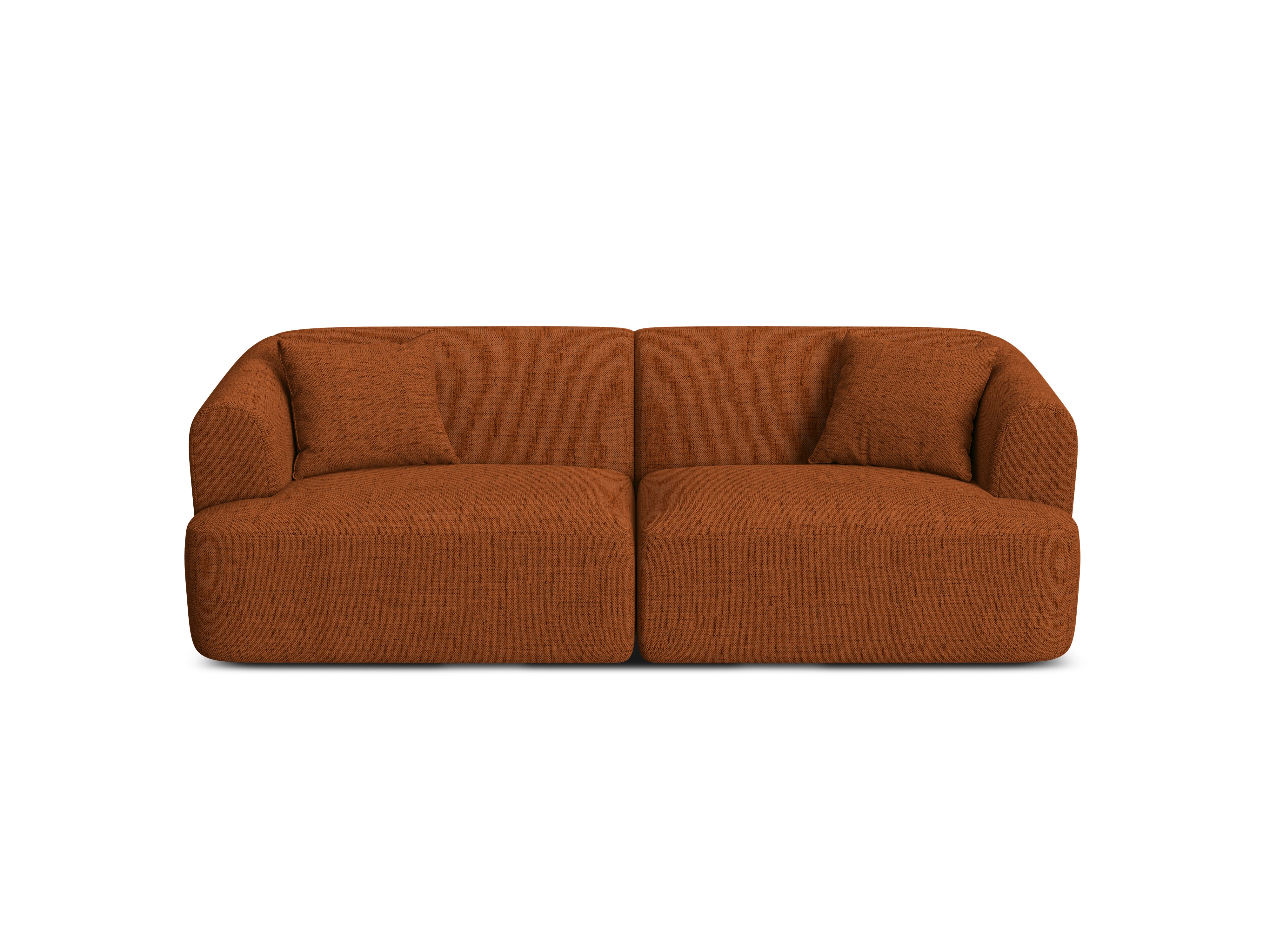 Sofa 3-osobowa CAMPI ceglany szenil - Image 3