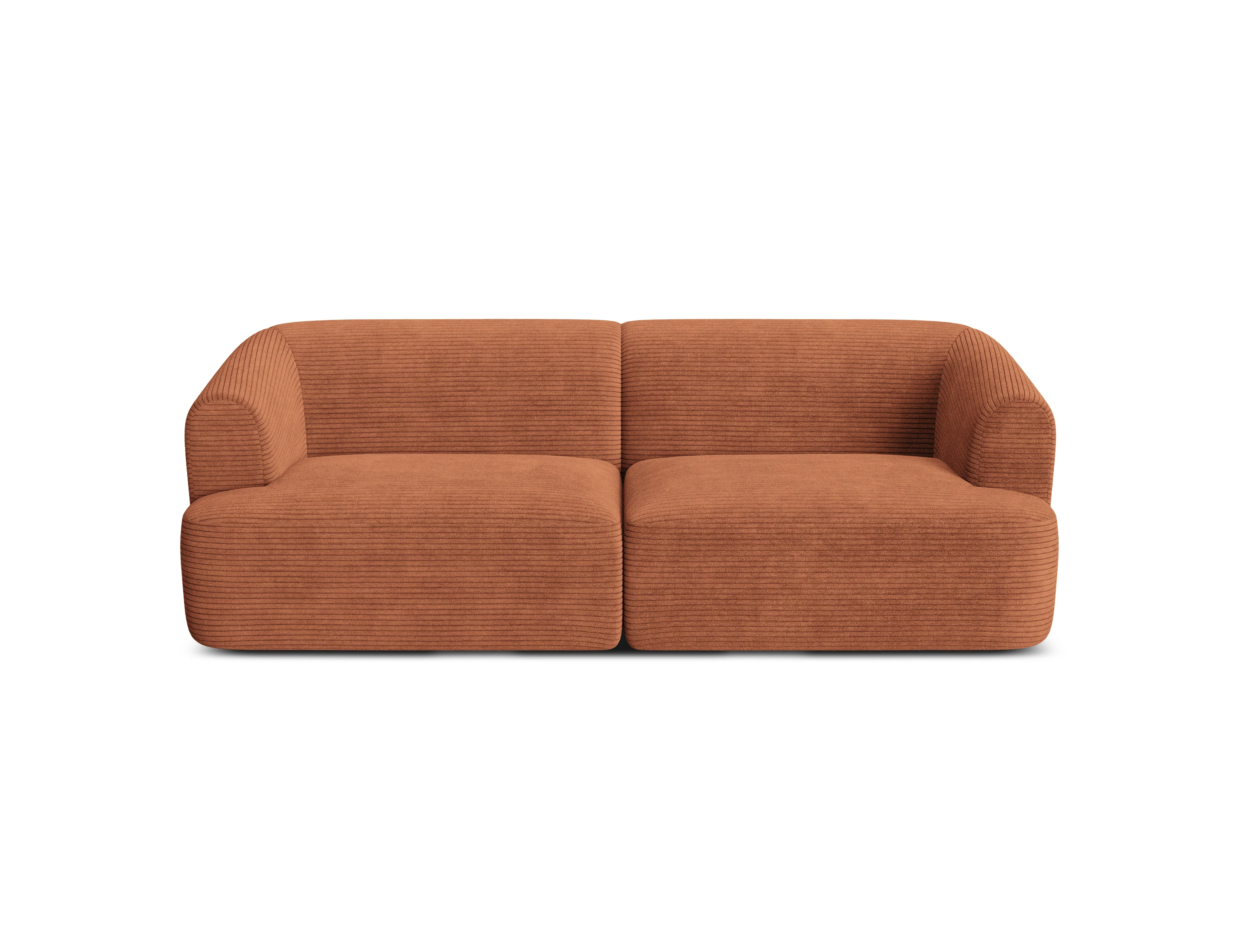 Sofa 3-osobowa CAMPI ceglany sztruks - Image 5