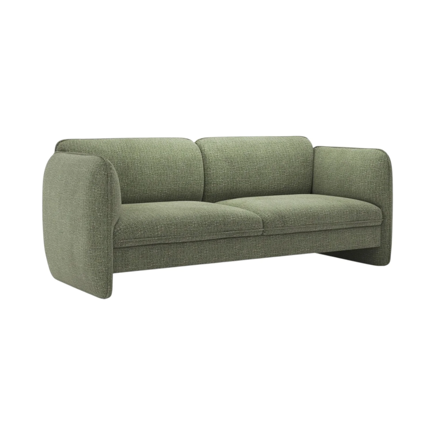 Sofa 3-osobowa GEORGIA zielony szenil