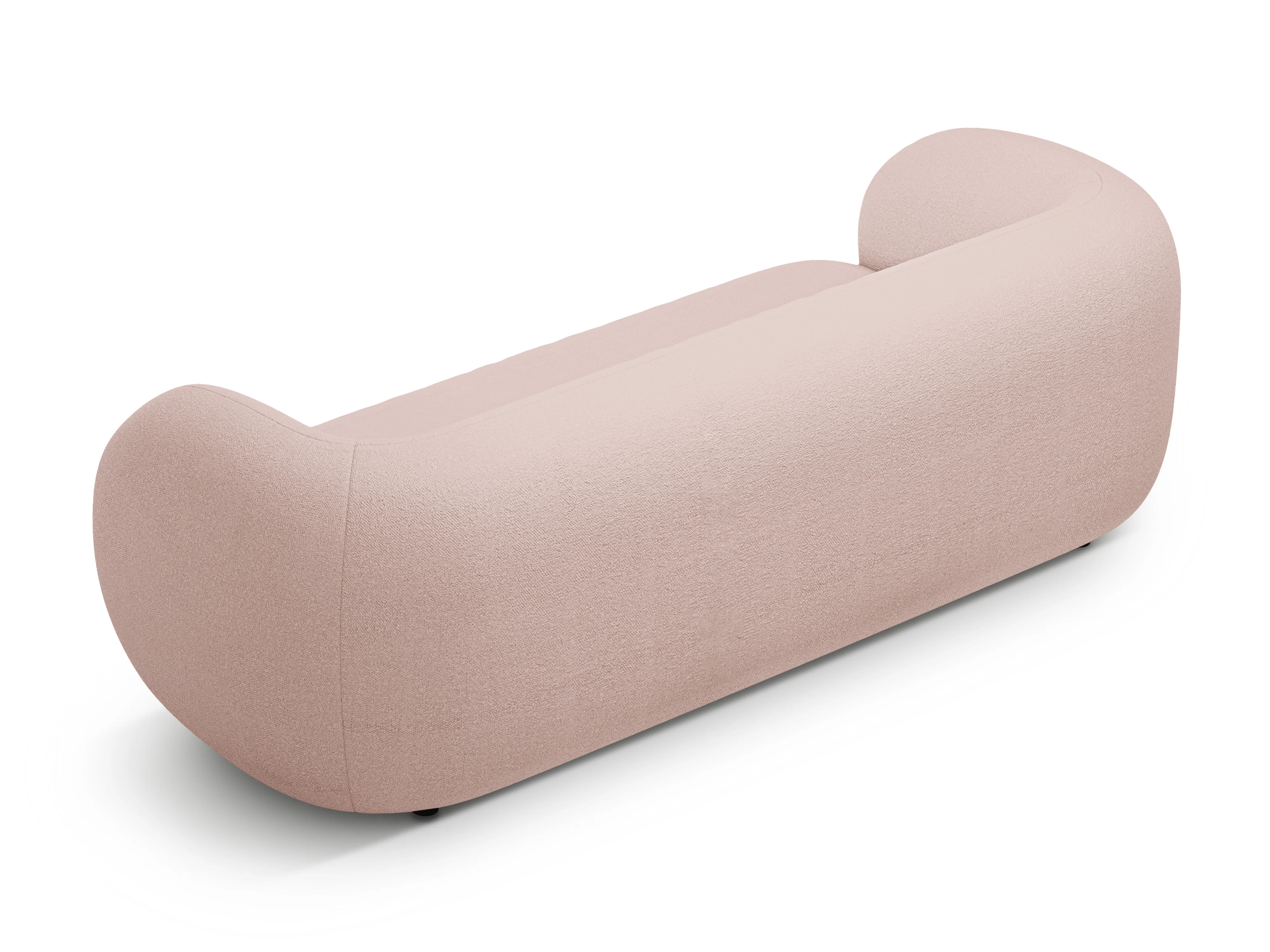 Sofa 3-osobowa KATE różowy boucle - Image 3