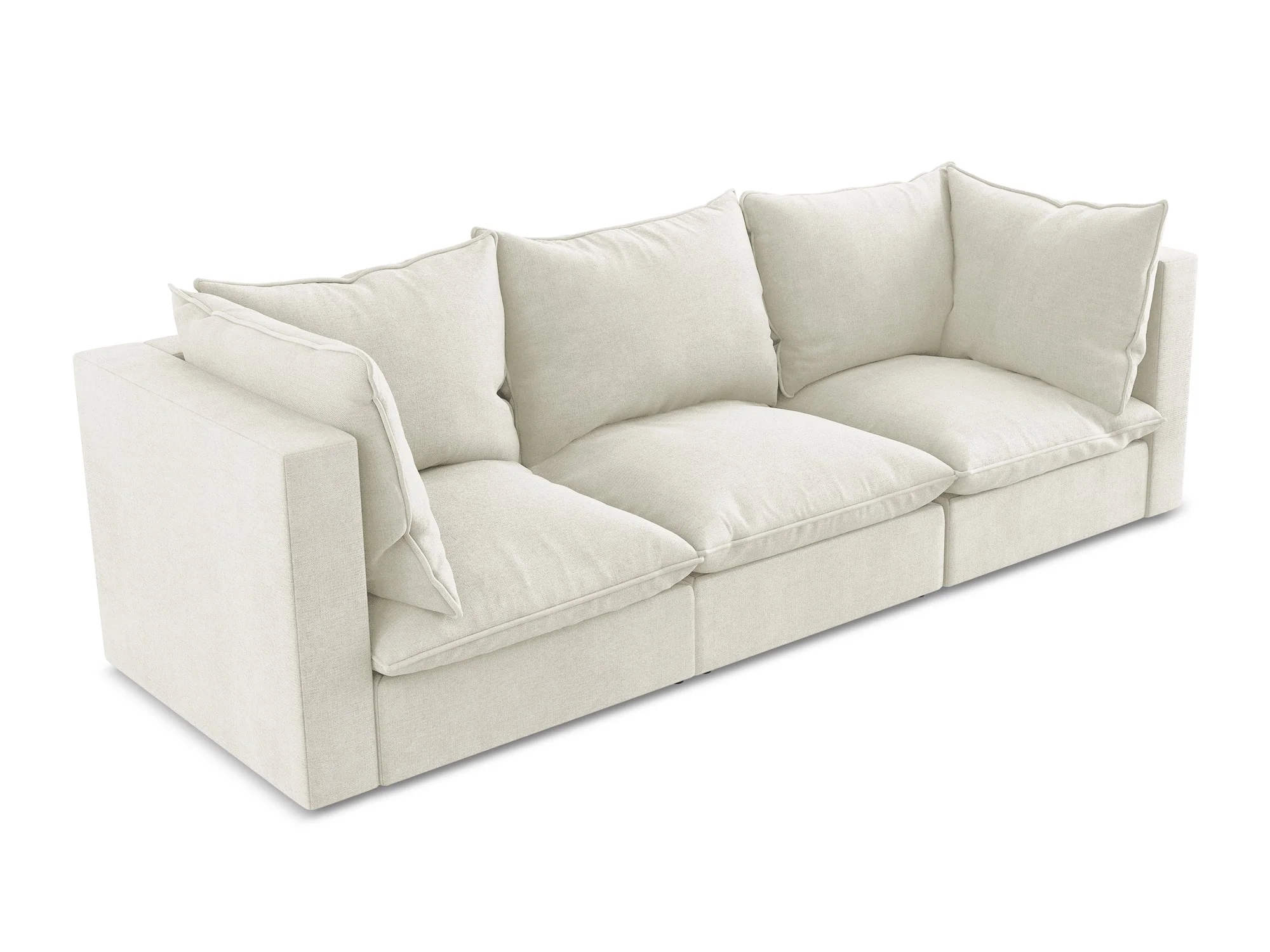Sofa 3-osobowa MANAO beżowy - Image 4