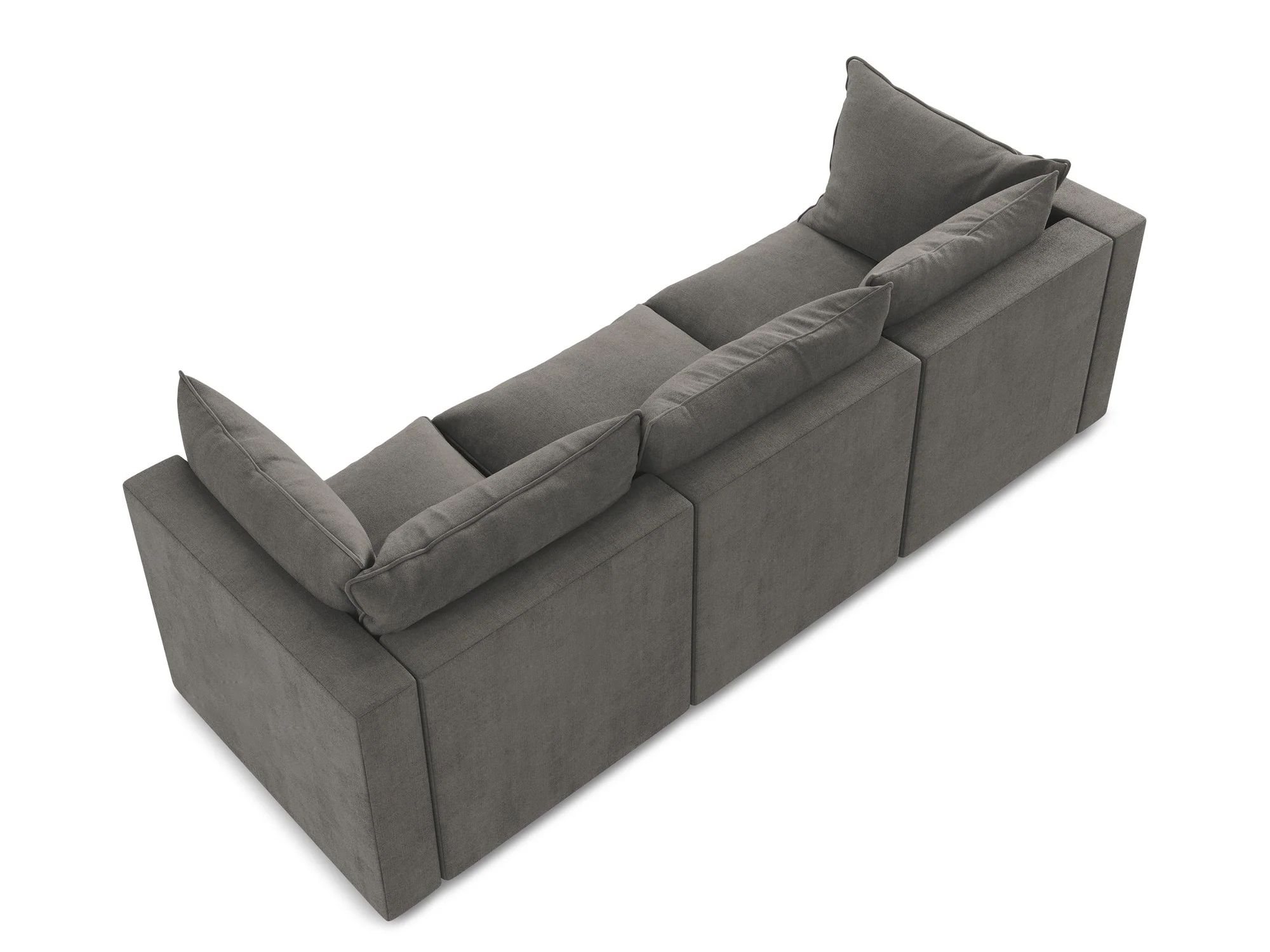 Sofa 3-osobowa MANAO ciemnoszary - Image 5