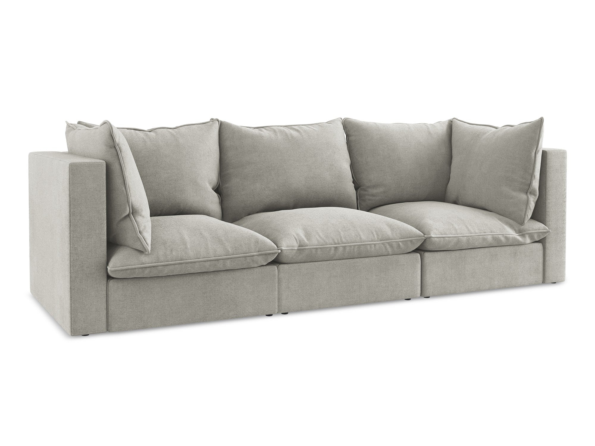 Sofa 3-osobowa MANAO jasnoszary