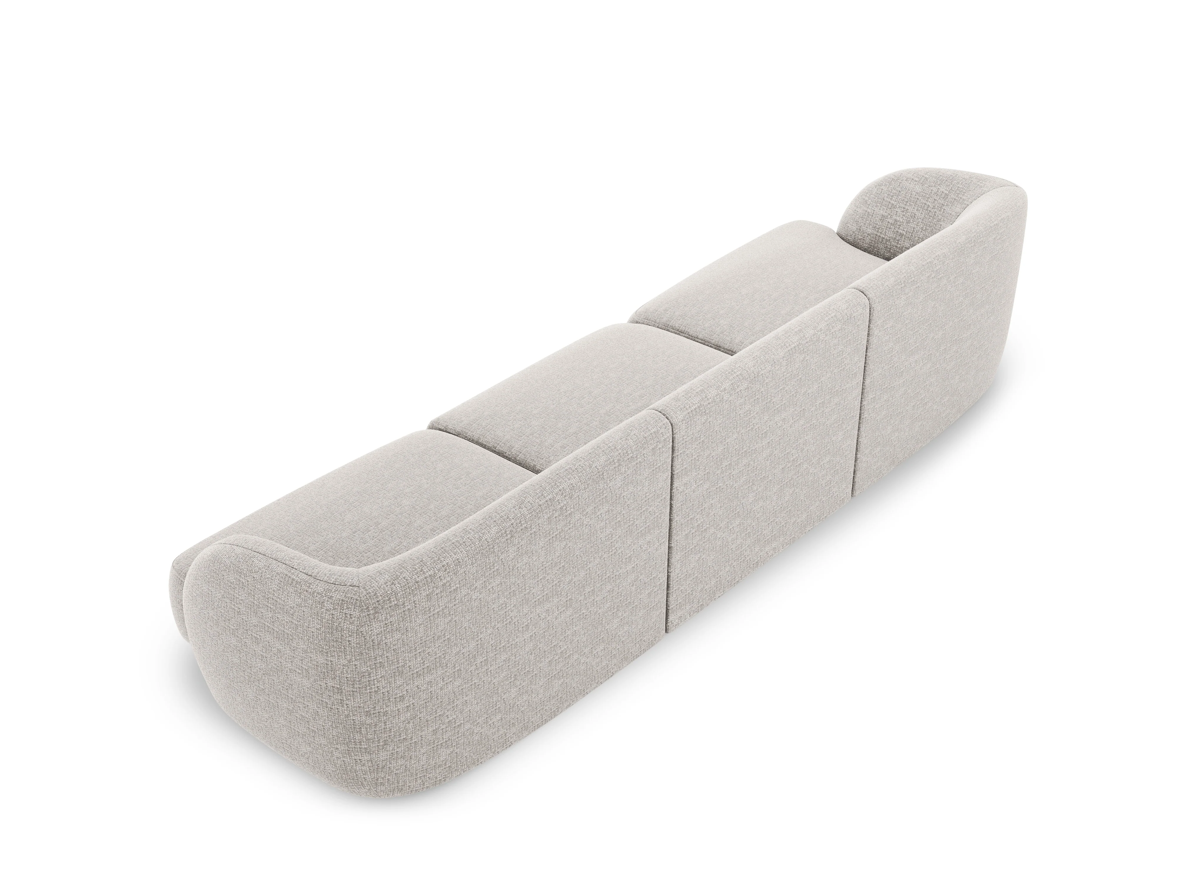 Sofa 3-osobowa MILEY szary szenil - Image 3