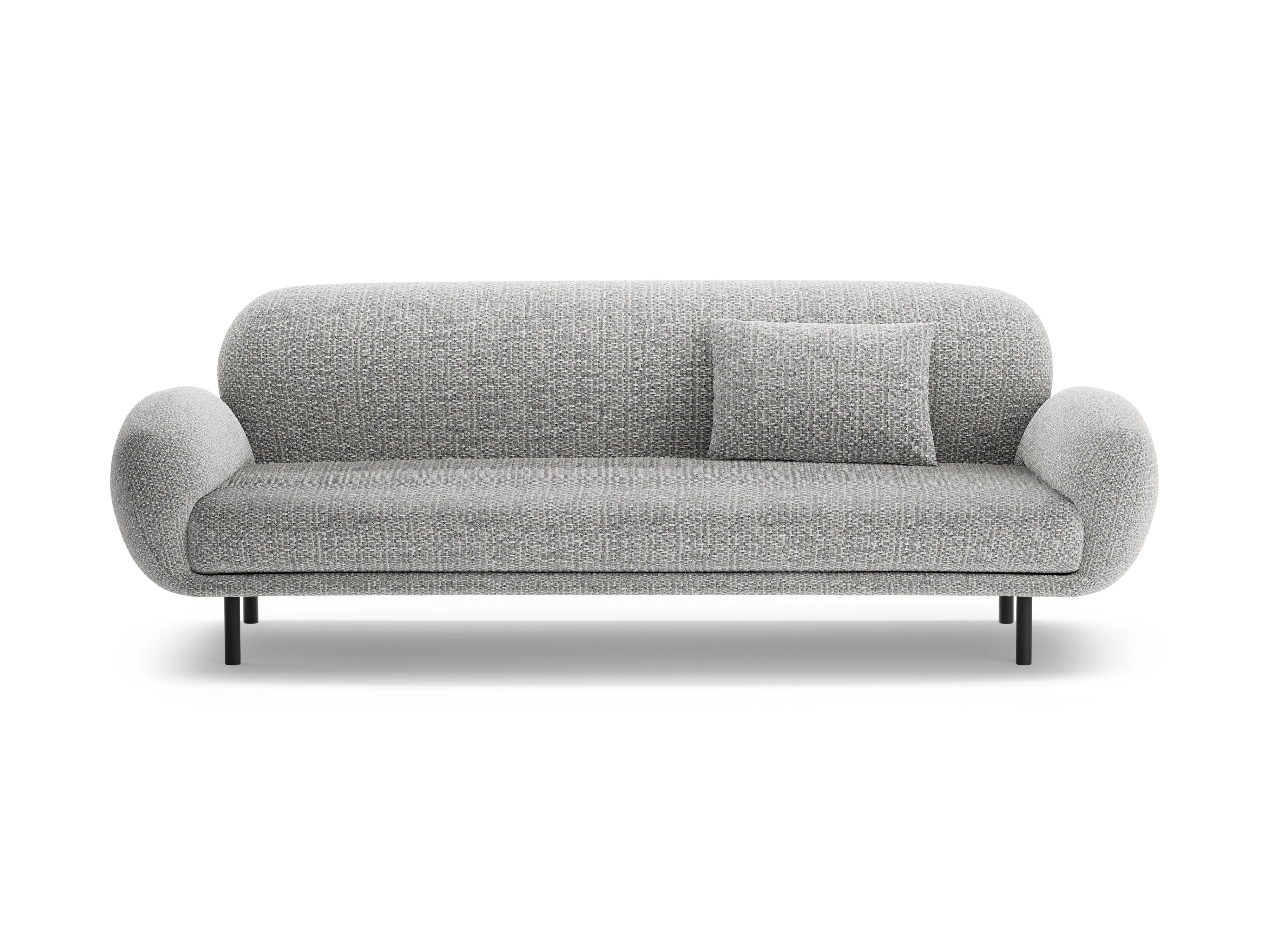 Sofa 3-osobowa POPPY szary szenil - Image 5