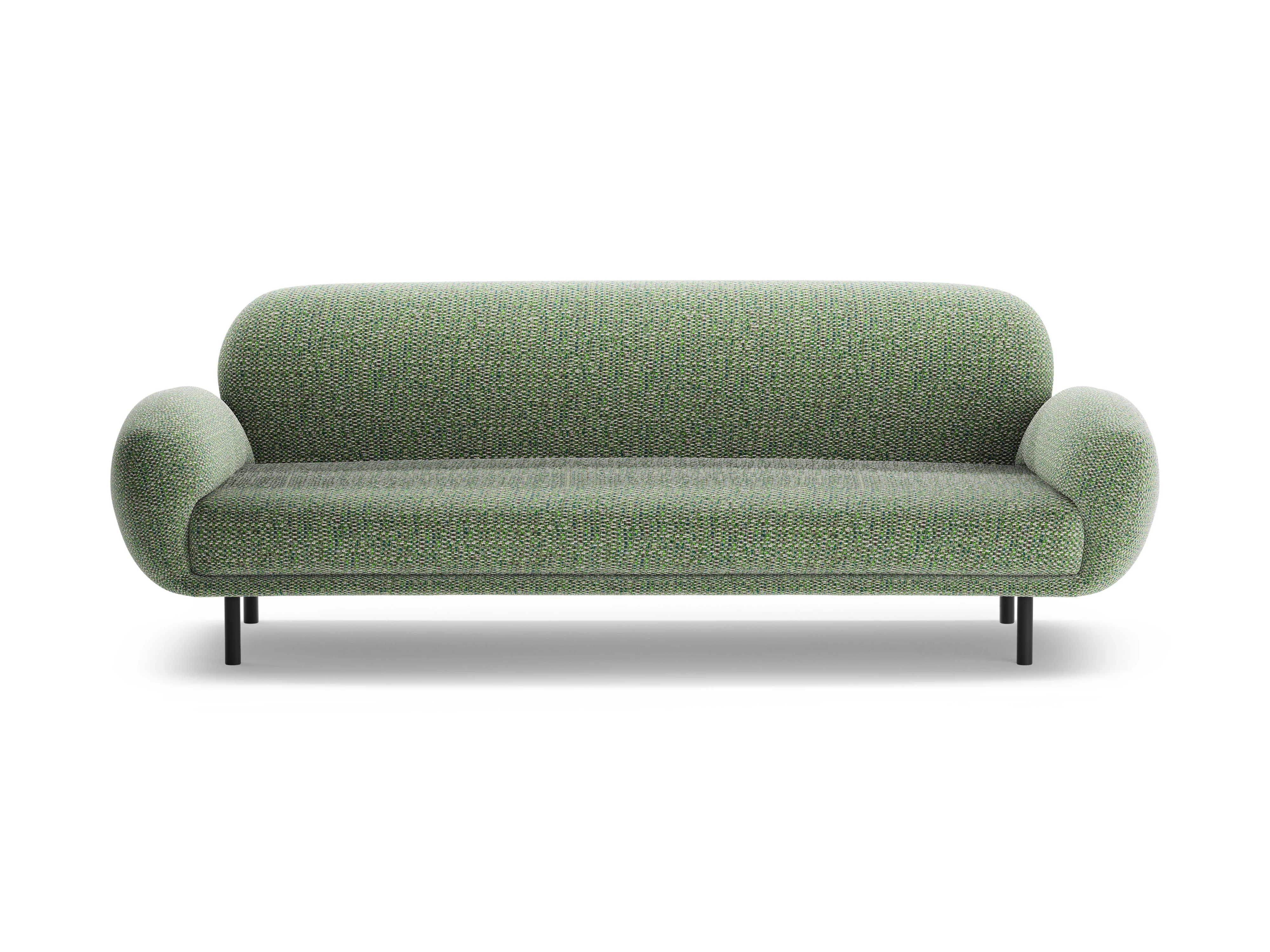 Sofa 3-osobowa POPPY zielony szenil - Image 3