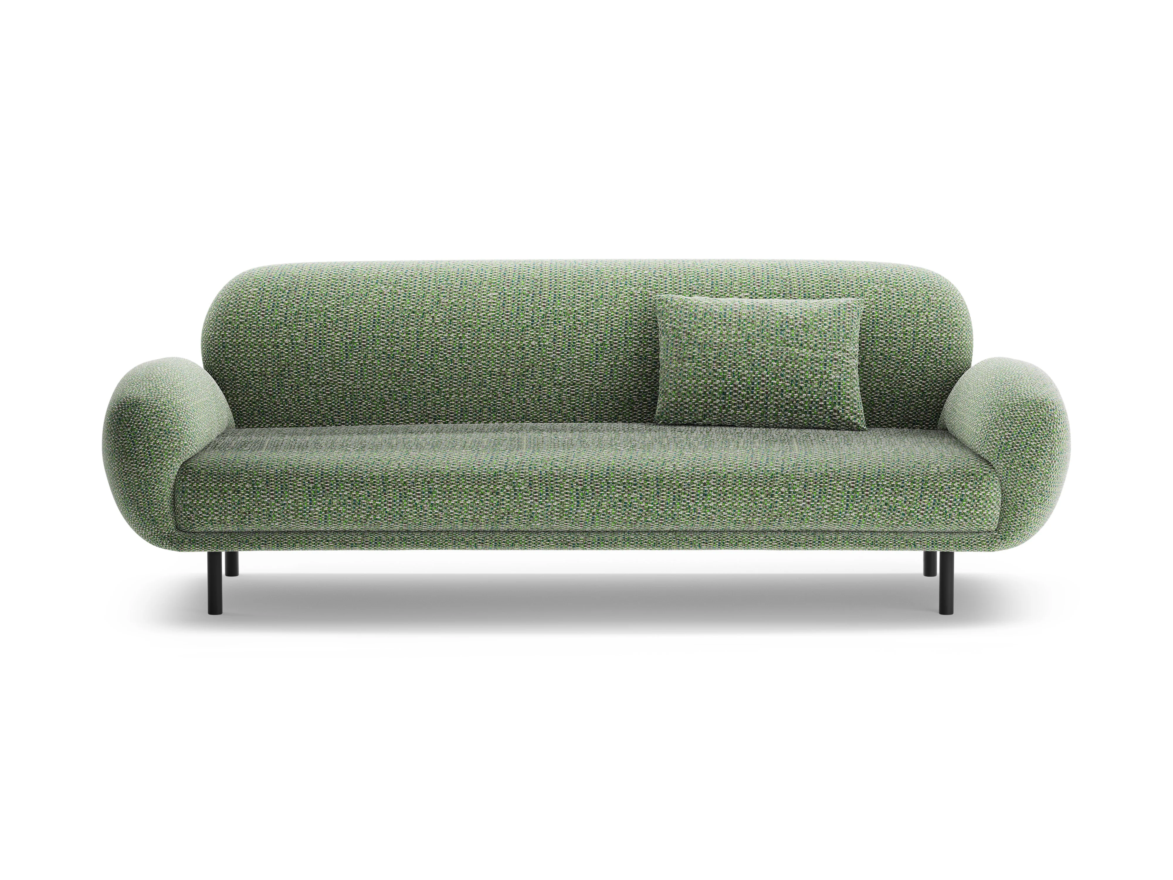 Sofa 3-osobowa POPPY zielony szenil - Image 5