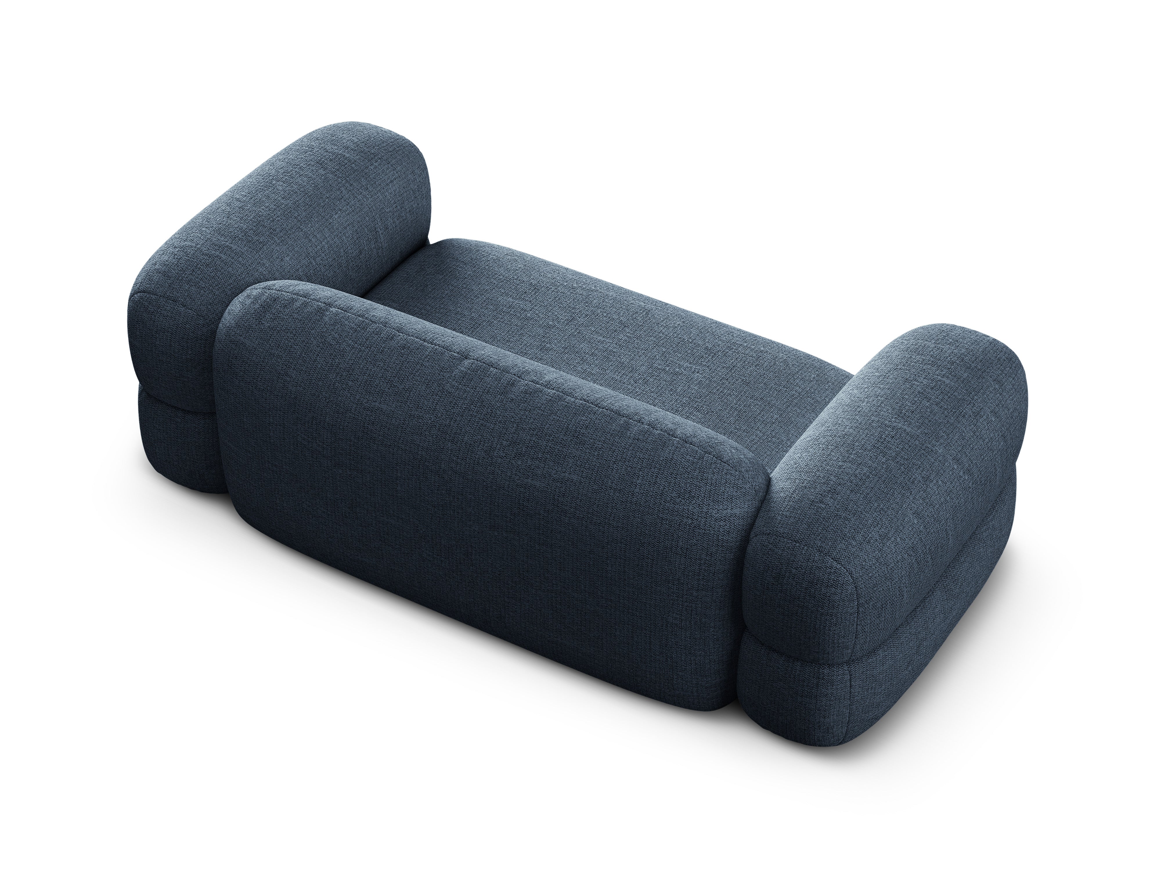 Sofa 3-osobowa ROGER ciemnoniebieski szenil - Image 5