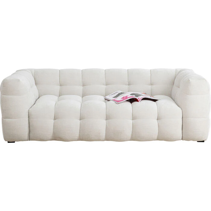 Sofa 3-osobowa SALAMANCA kremowy szenil - Image 6