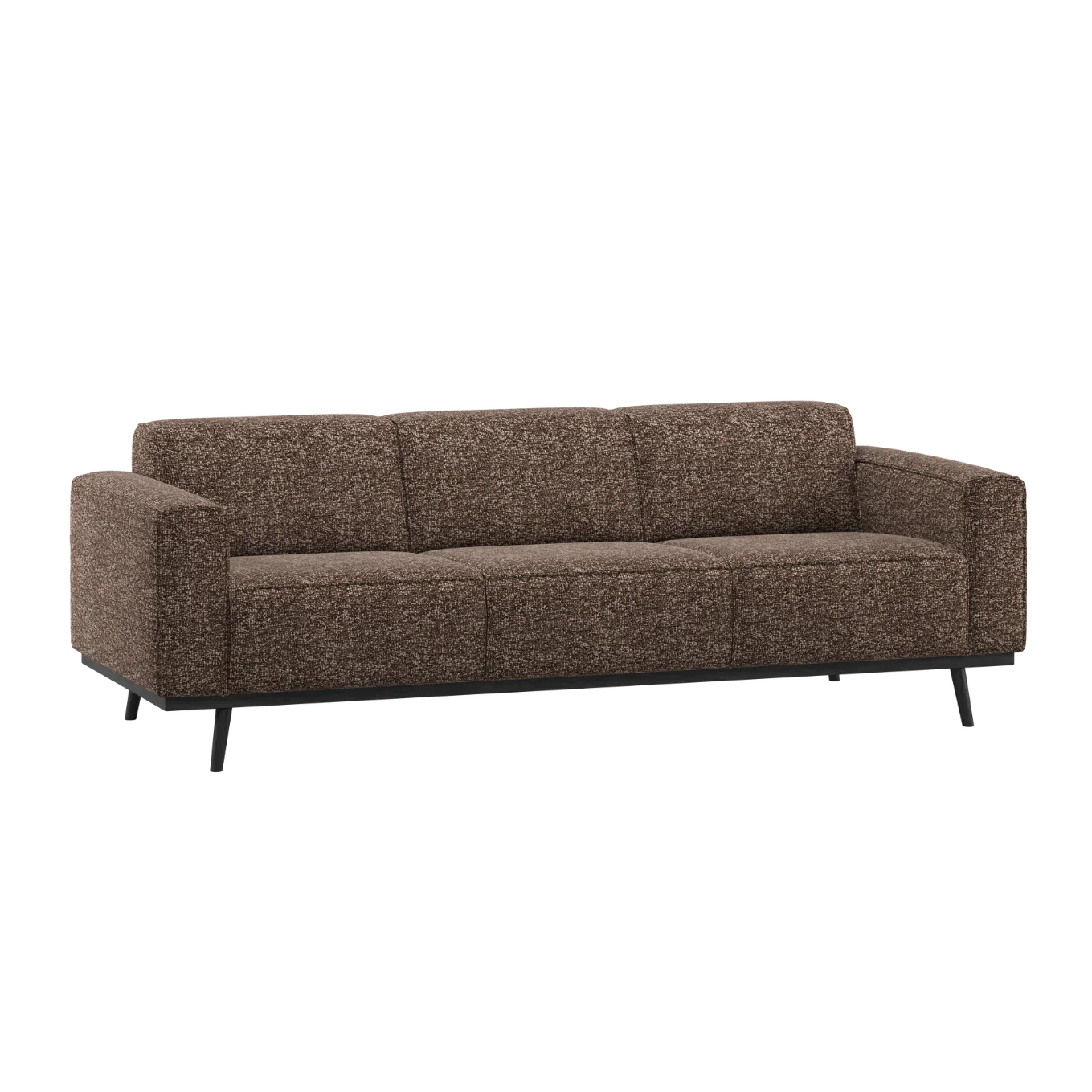 Sofa 3-osobowa STATEMENT brązowy melanż