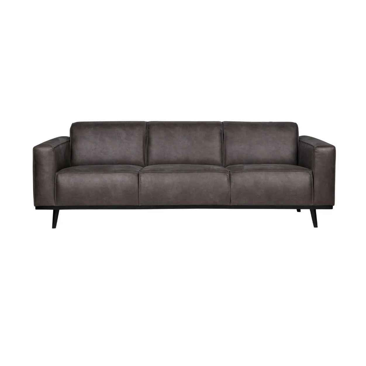 Sofa 3-osobowa STATEMENT ciemnoszara ekoskóra