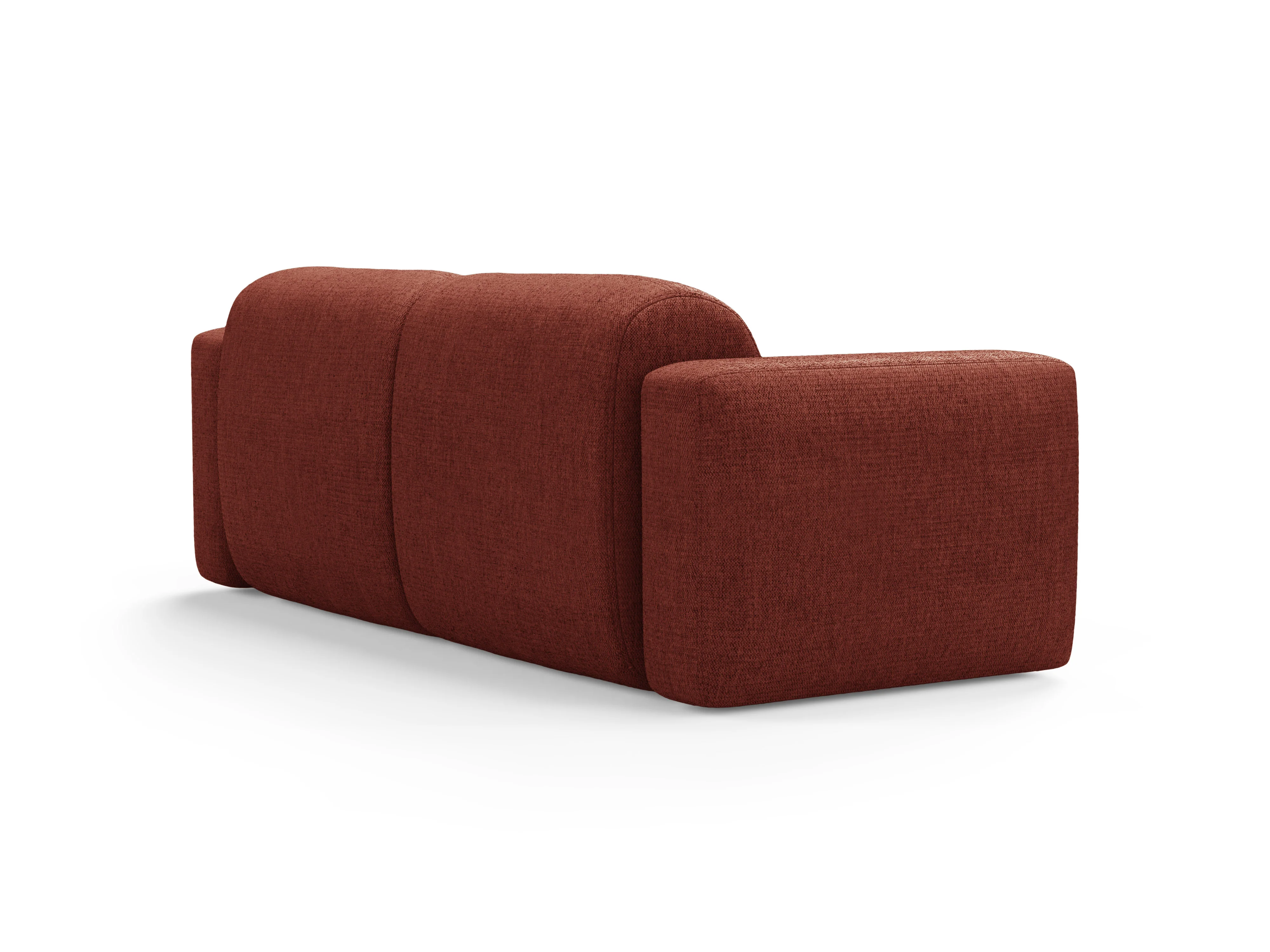 Sofa 3-osobowa STRINO koralowy szenil - Image 3