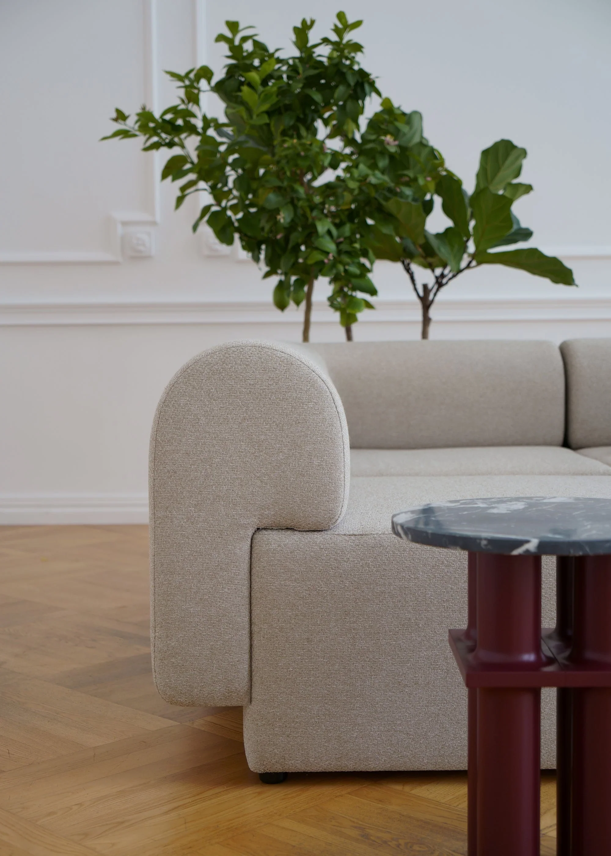 Sofa 3-osobowa TORI jasnoszary - Image 2