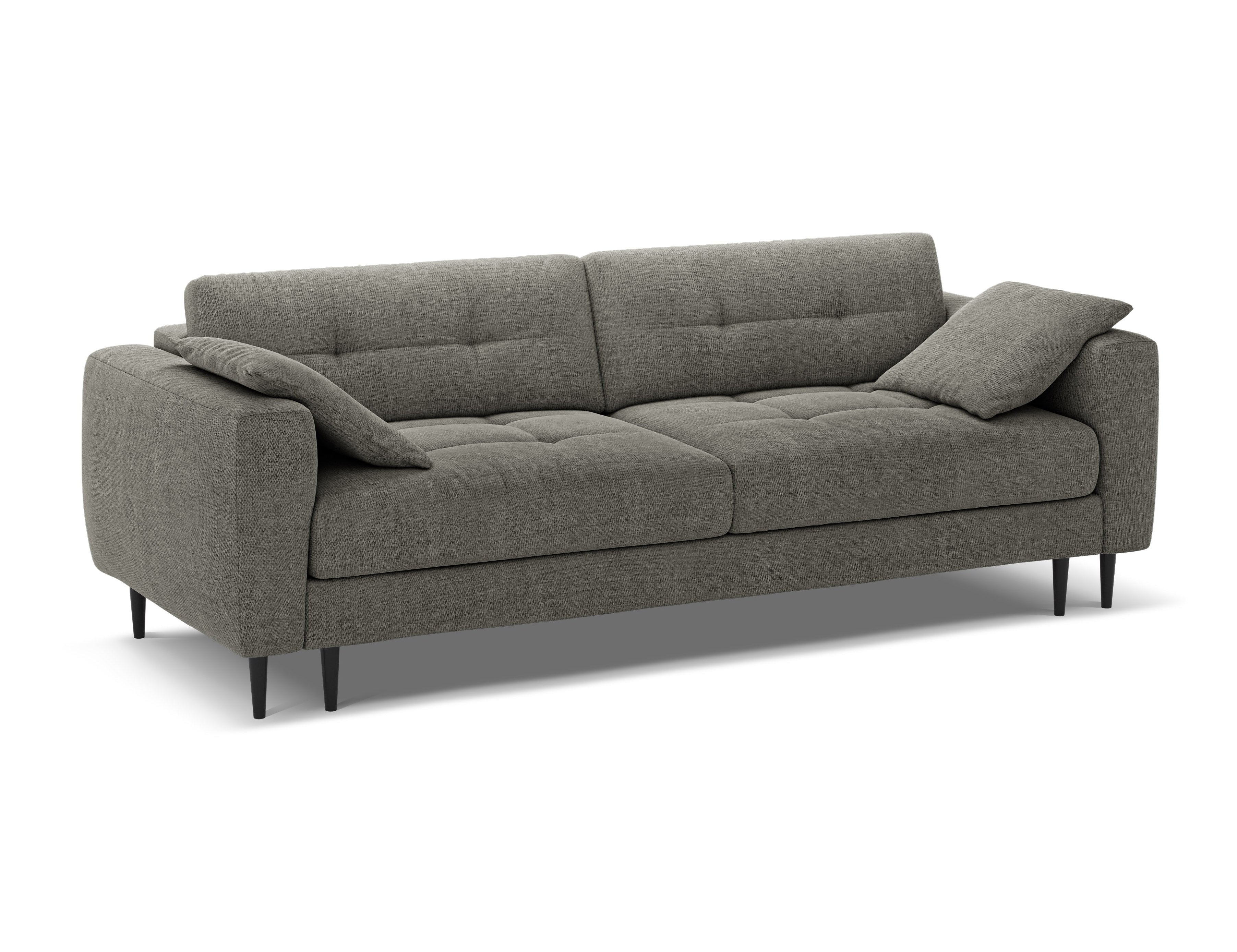 Sofa 3-osobowa z funkcją spania BEMY szary