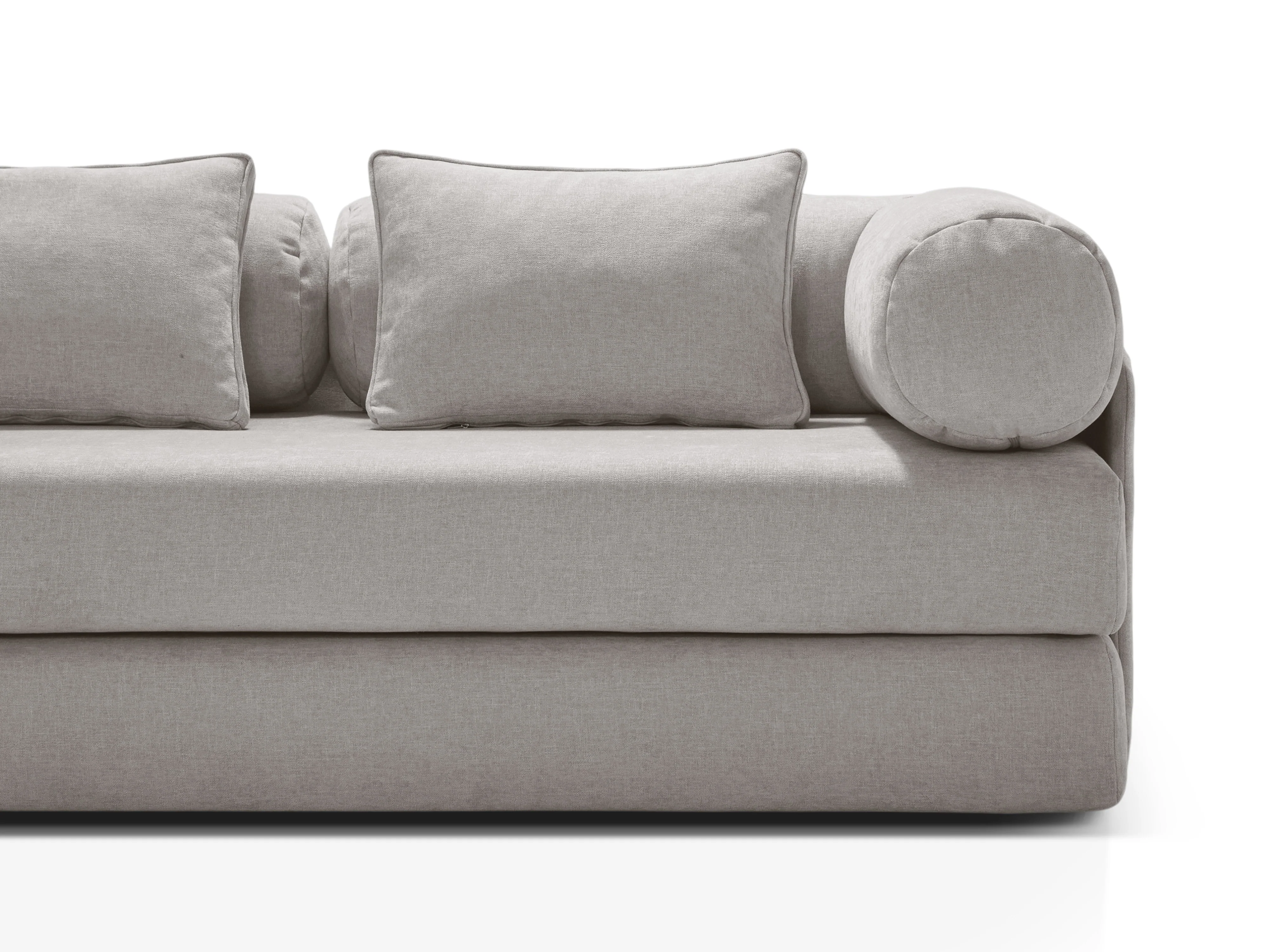 Sofa 3-osobowa z funkcją spania DREAMY jasny szary - Image 2