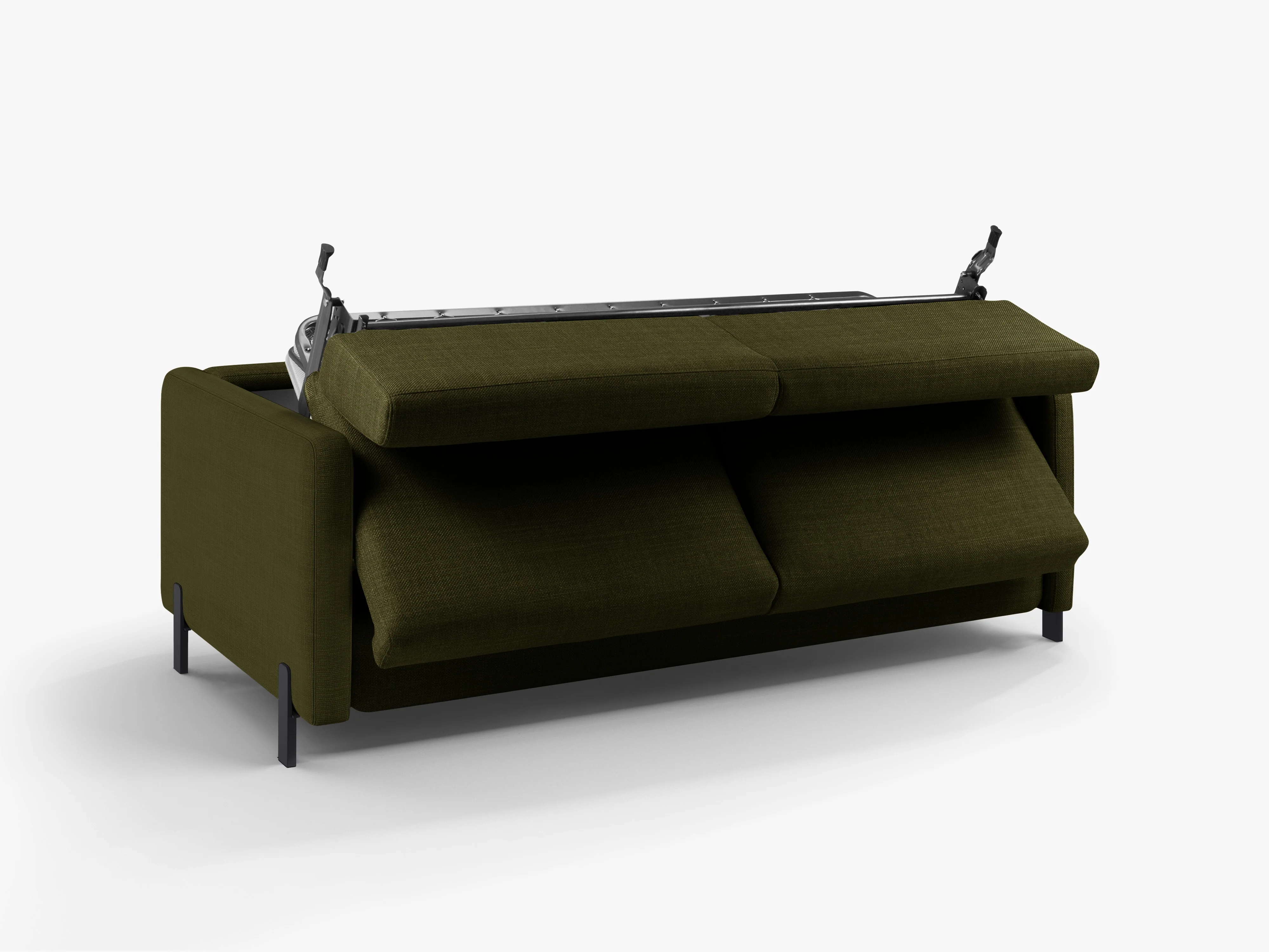 Sofa 3-osobowa z funkcją spania GLORIA zielony szenil - Image 8